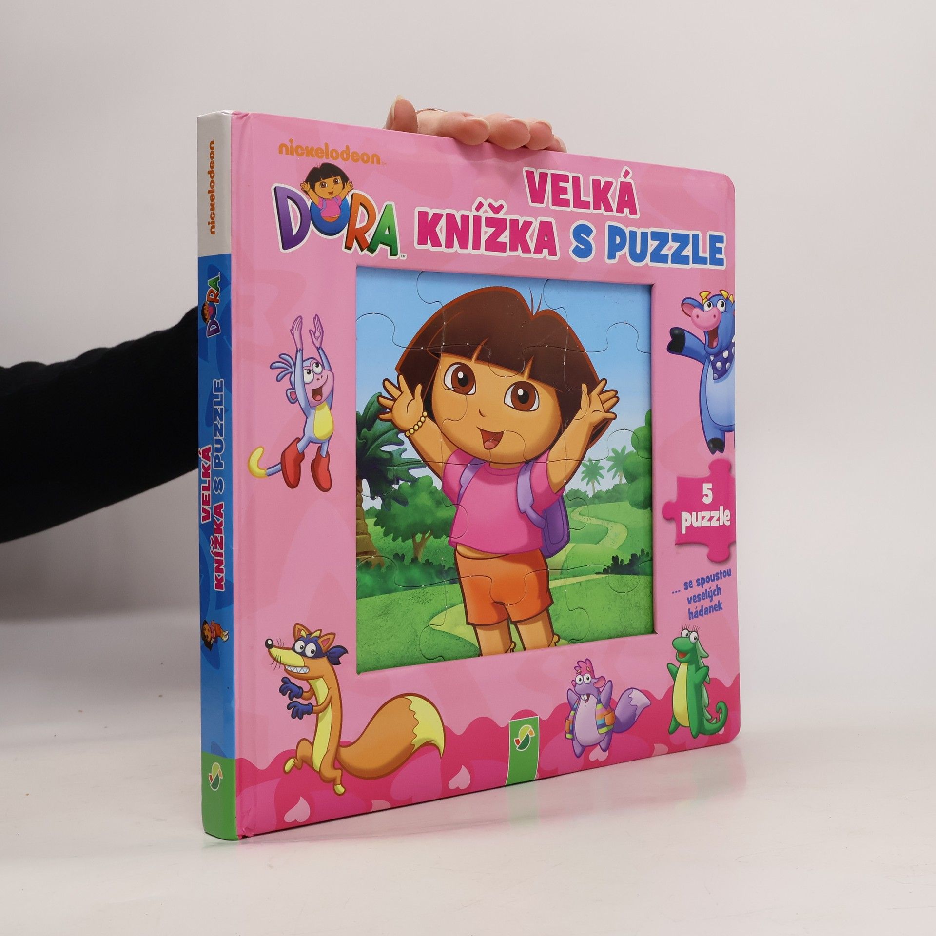 Kolektiv autorů Dora. Velká knížka s Puzzle.