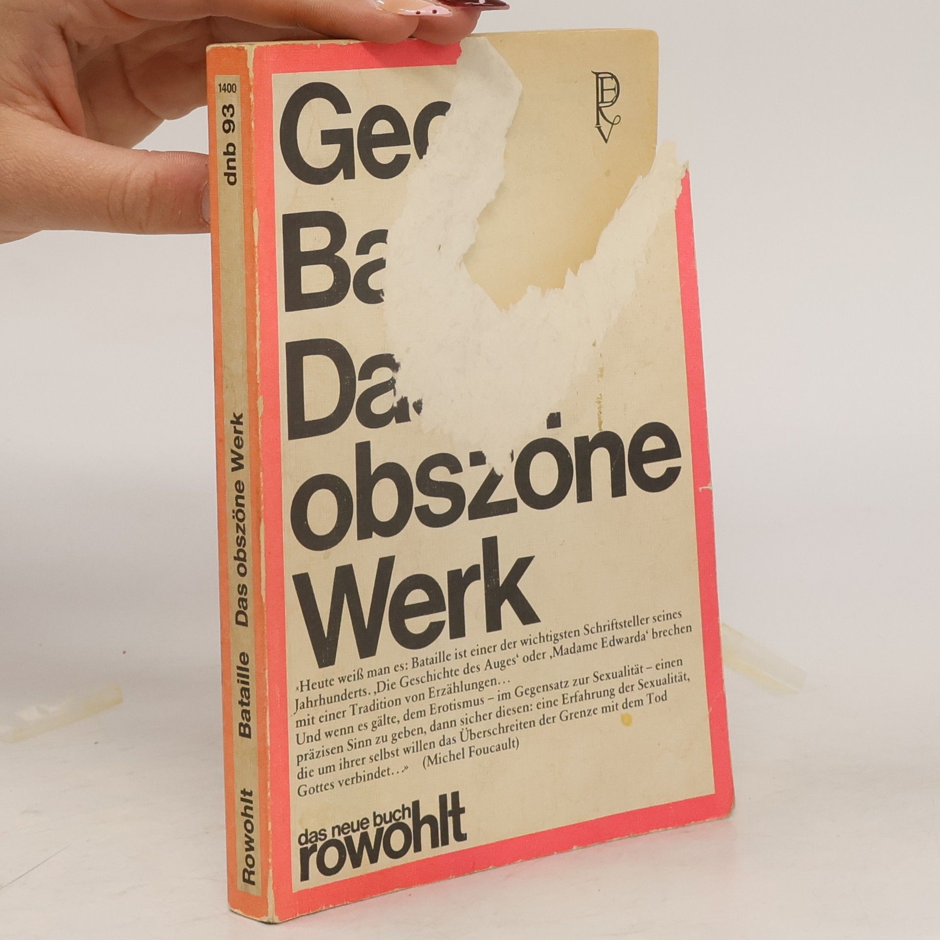 Georges Bataille Das obszöne Werk