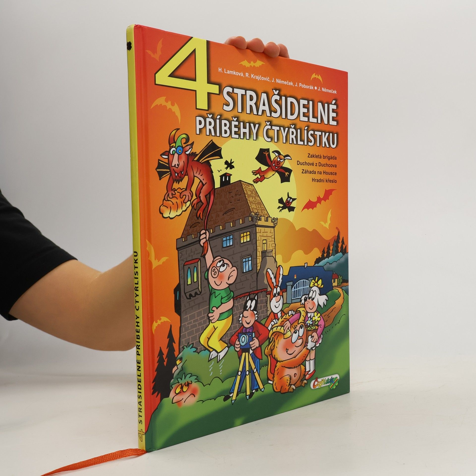 Hana Lamková 4 strašidelné příběhy Čtyřlístku