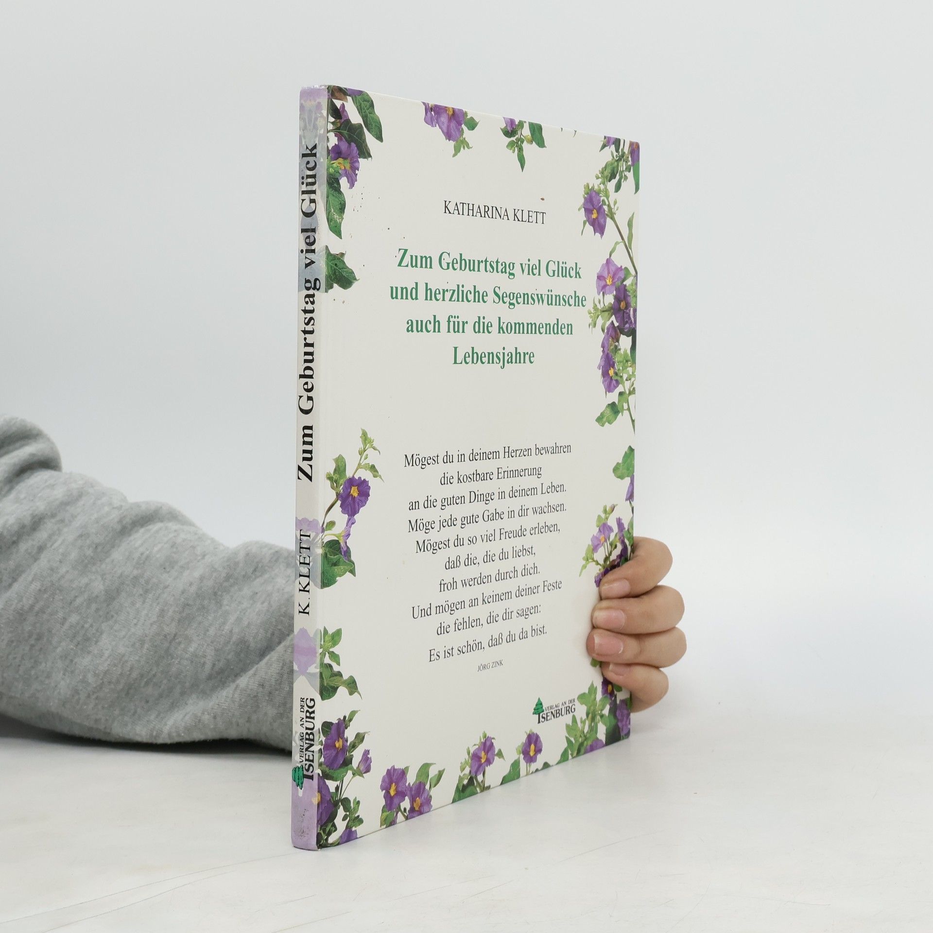 Katharina Klett Zum Geburtstag viel Glück und herzliche Segenswünsche