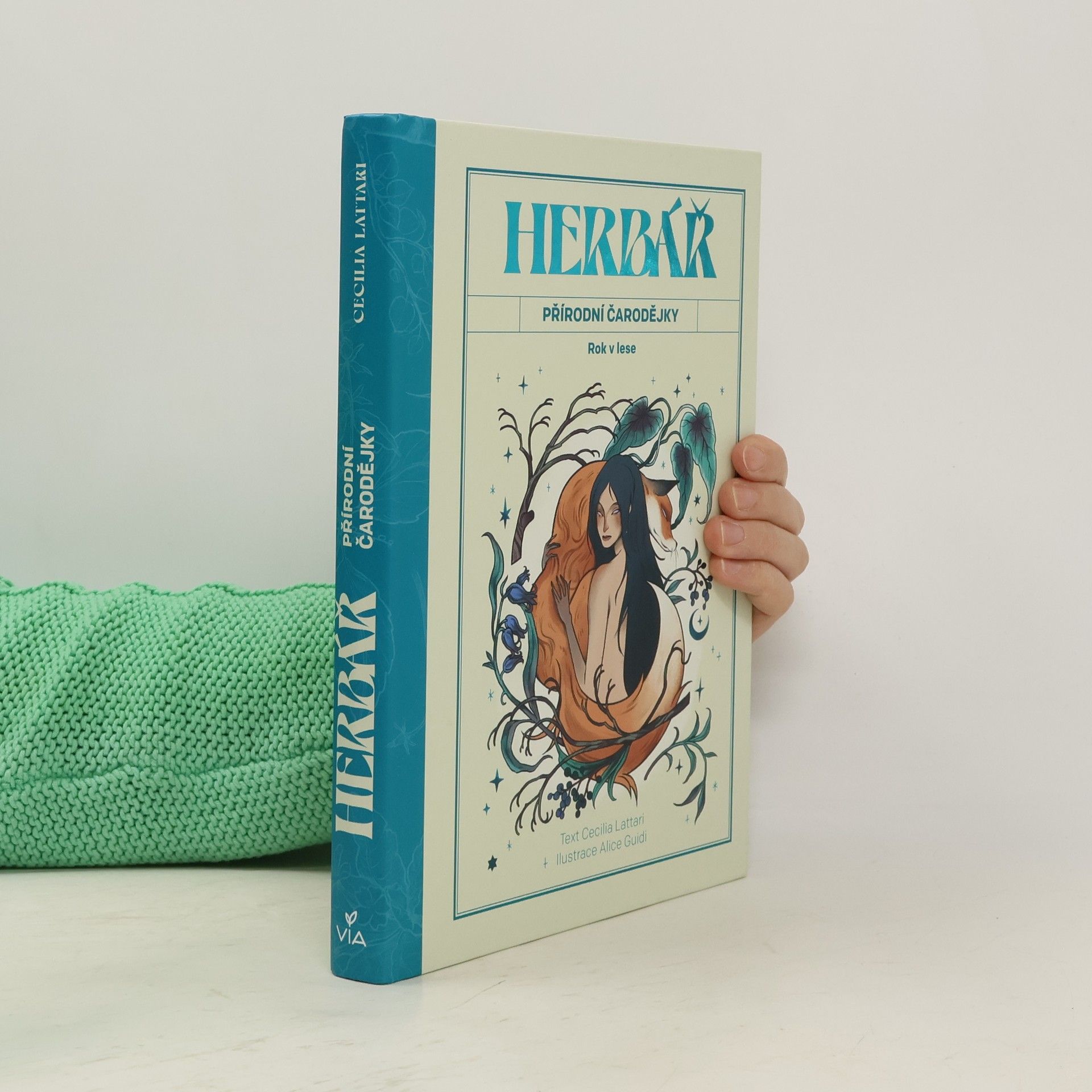 Cecilia Lattari Herbář přírodní čarodějky : rok v lese