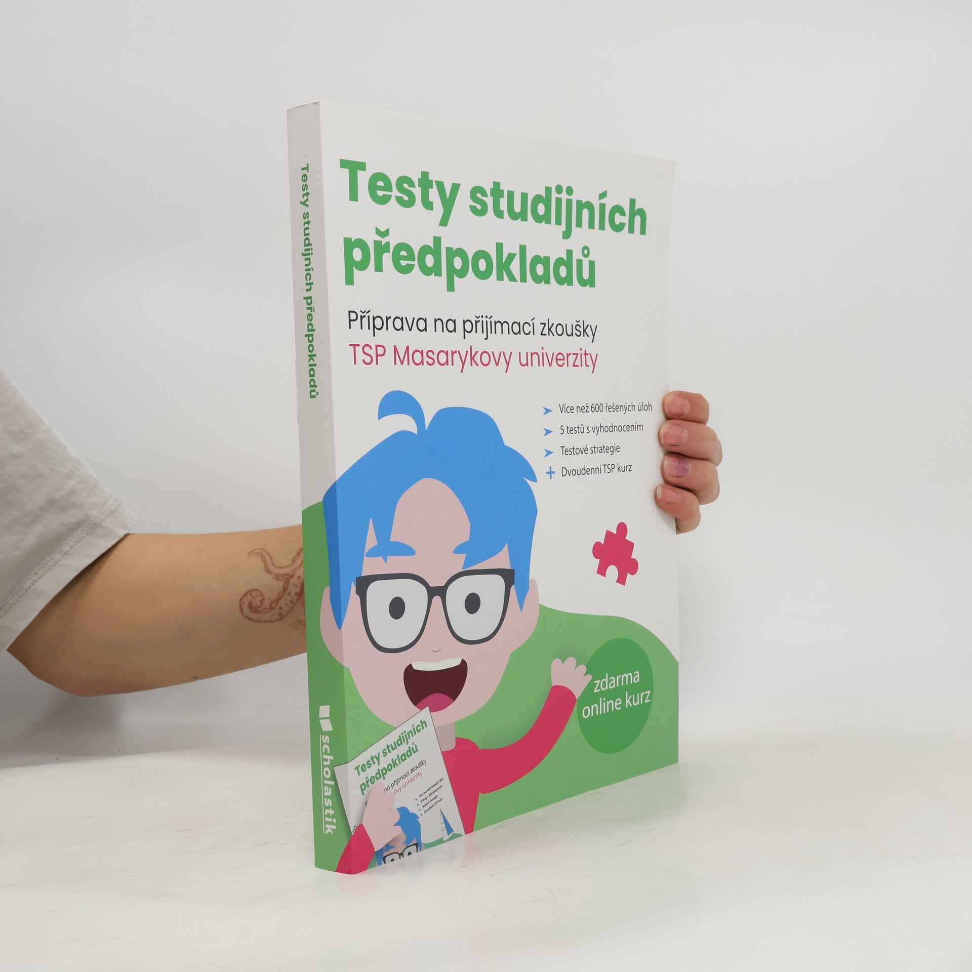 Testy studijních předpokladů : příprava na přijímací zkoušky TSP Masarykovy univerzity