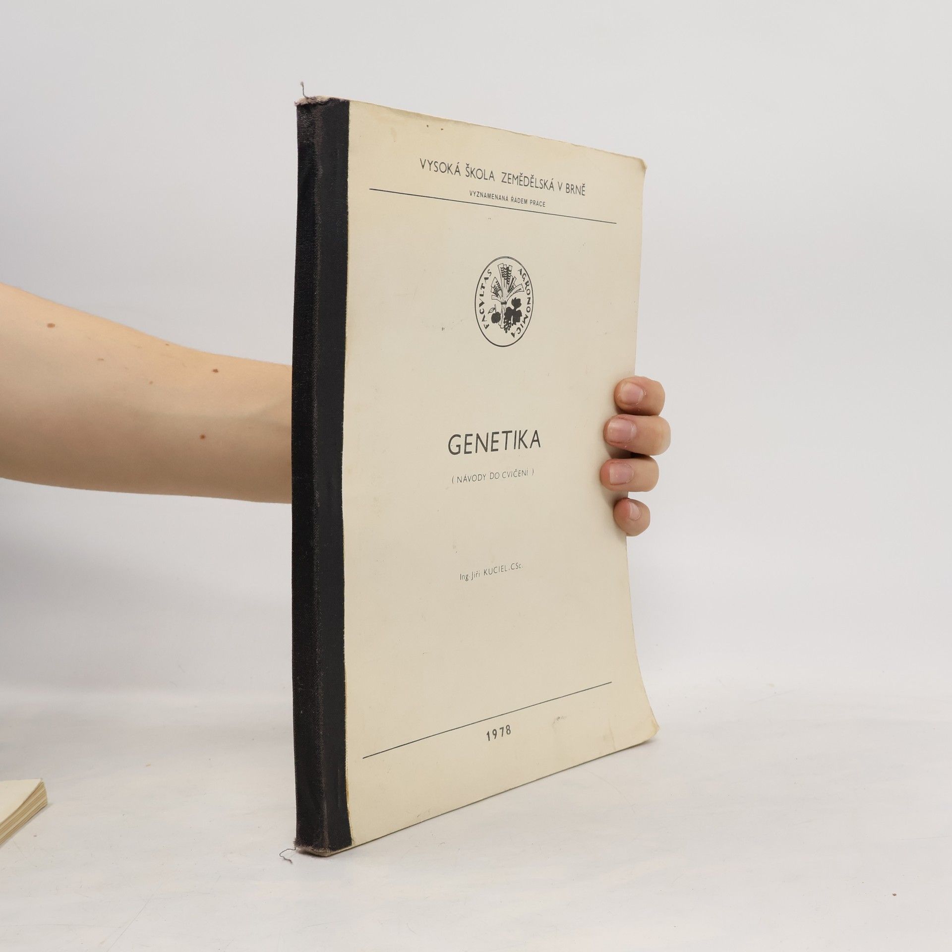 Genetika : Návody do cvičení : Určeno pro posl. AF [agronomická fak.]