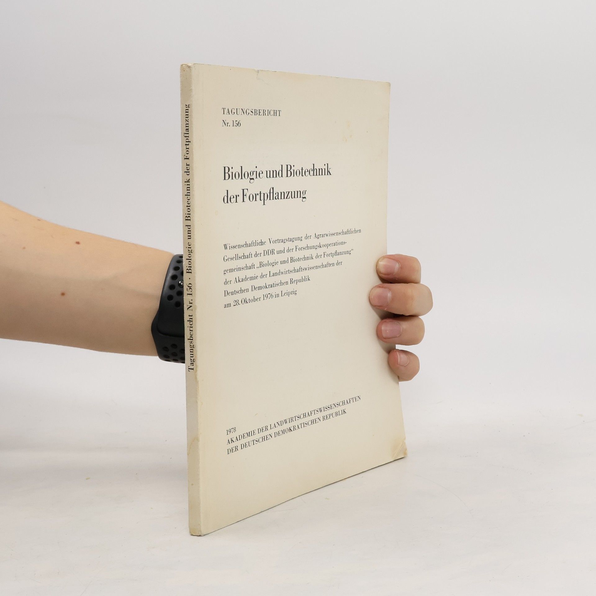 Kolektív autorov Biologie und Biotechnik der Fortpflanzung