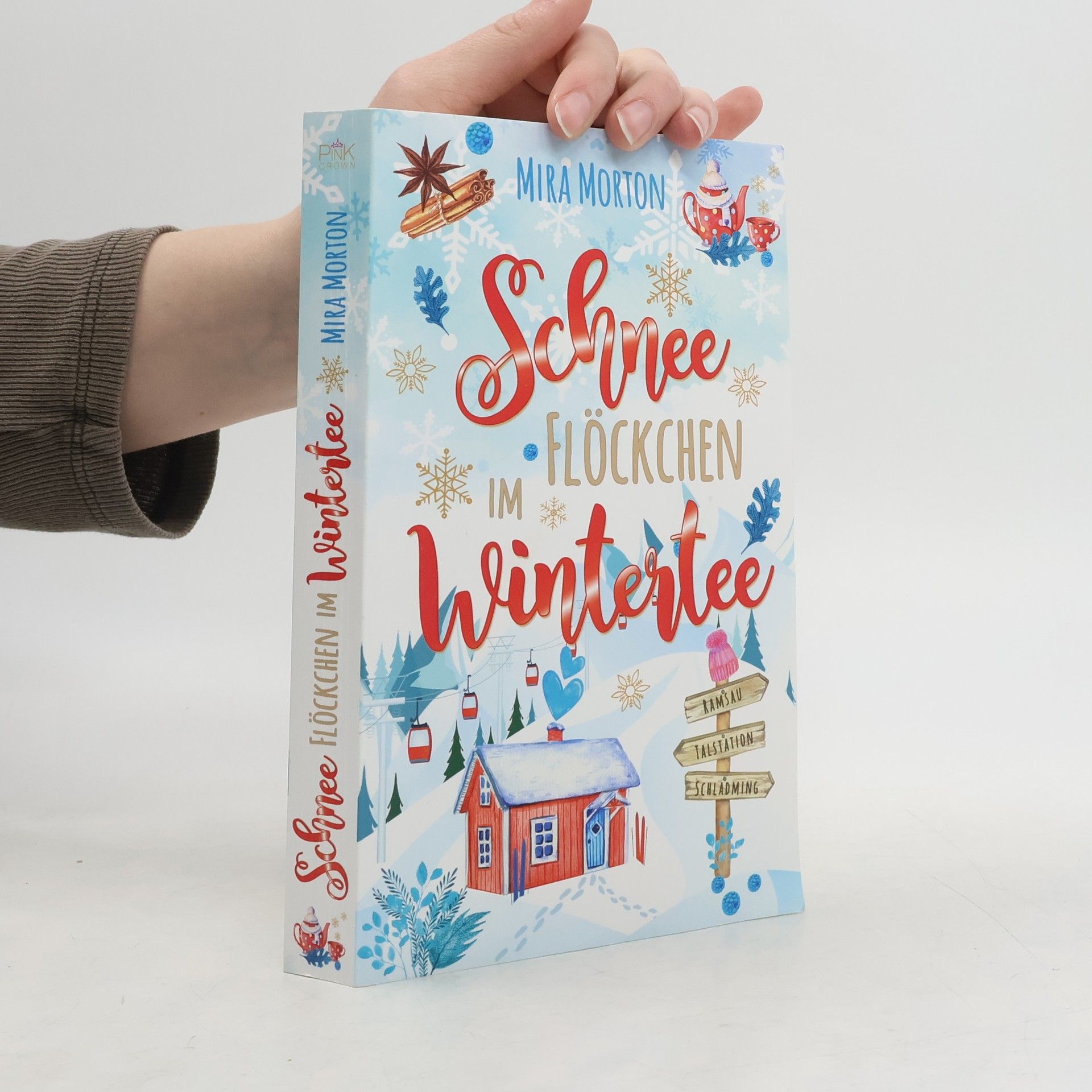 Schneeflöckchen im Wintertee