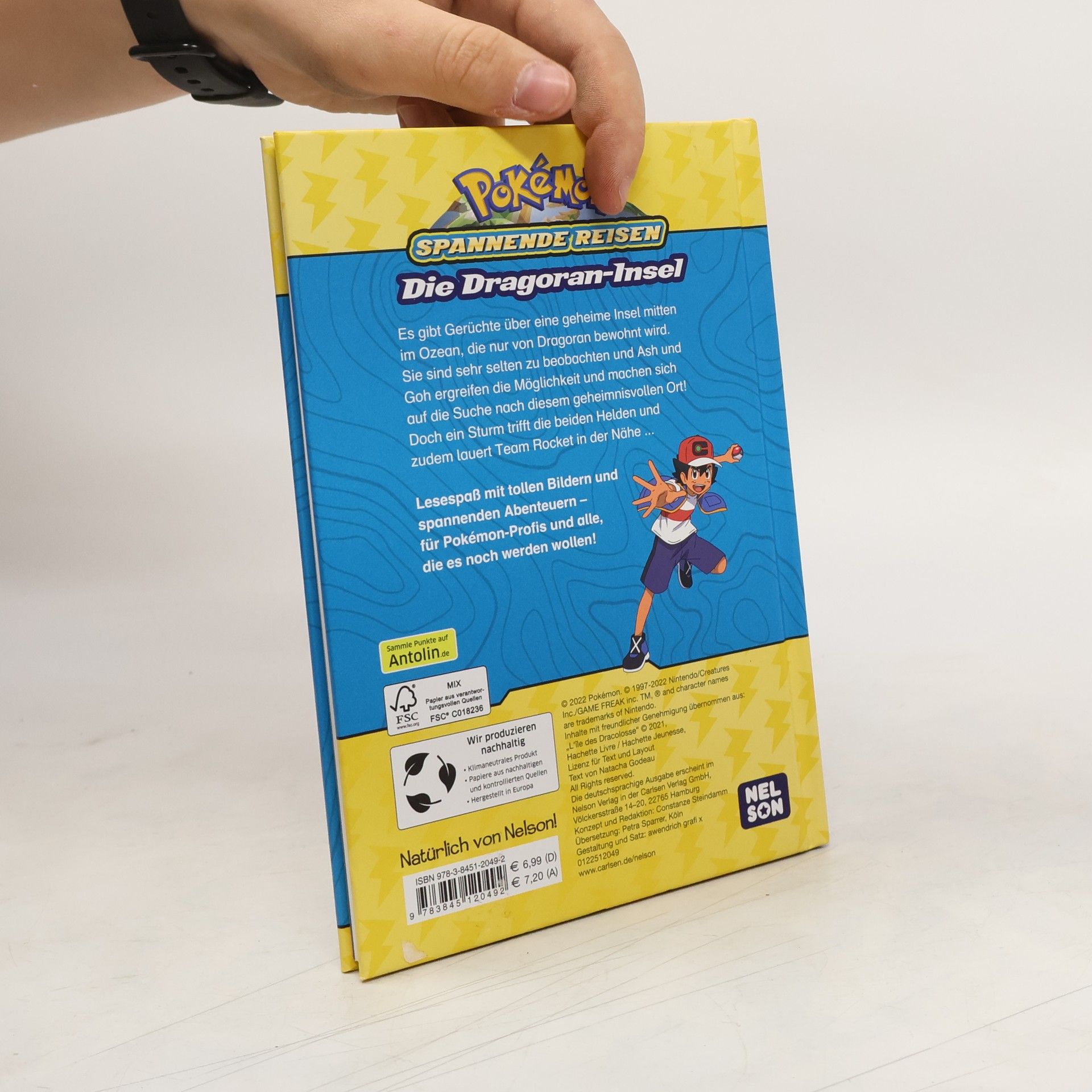 Nelson Verlag Pokémon: Spannende Reisen: Die Dragoran-Insel