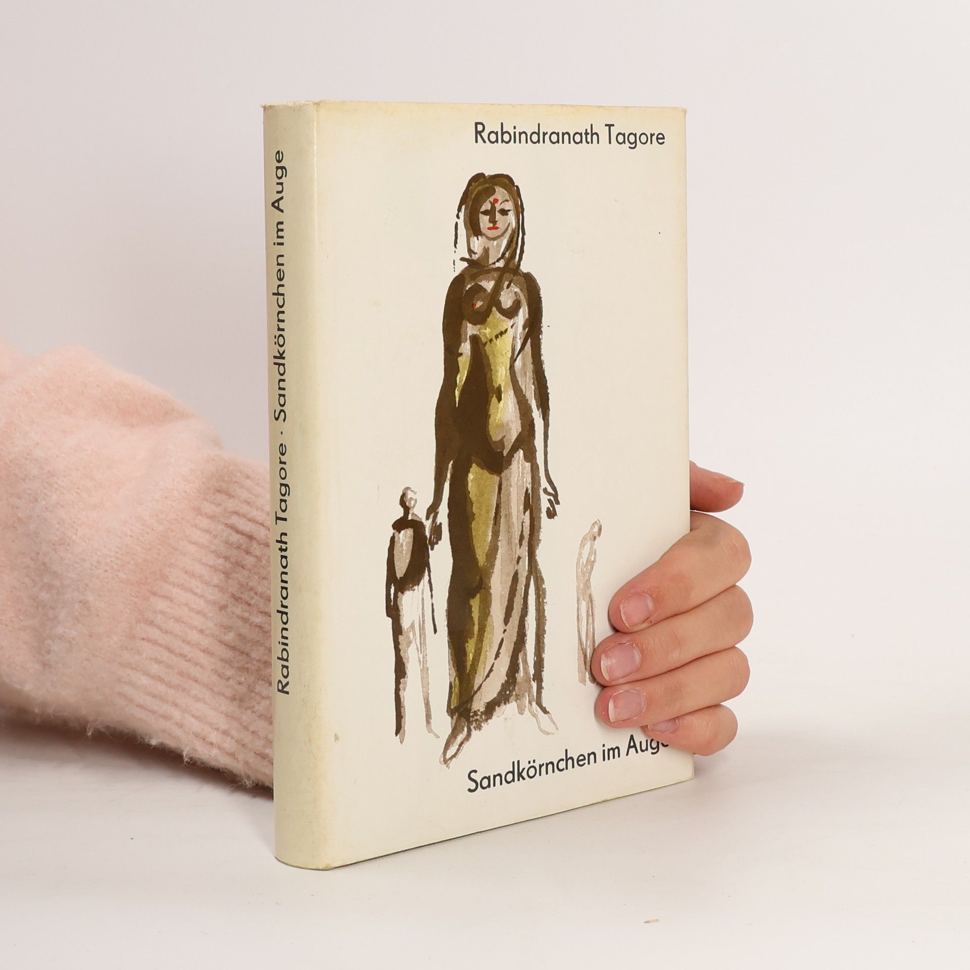 Rabíndranáth Thákur Sandkörnchen im Auge