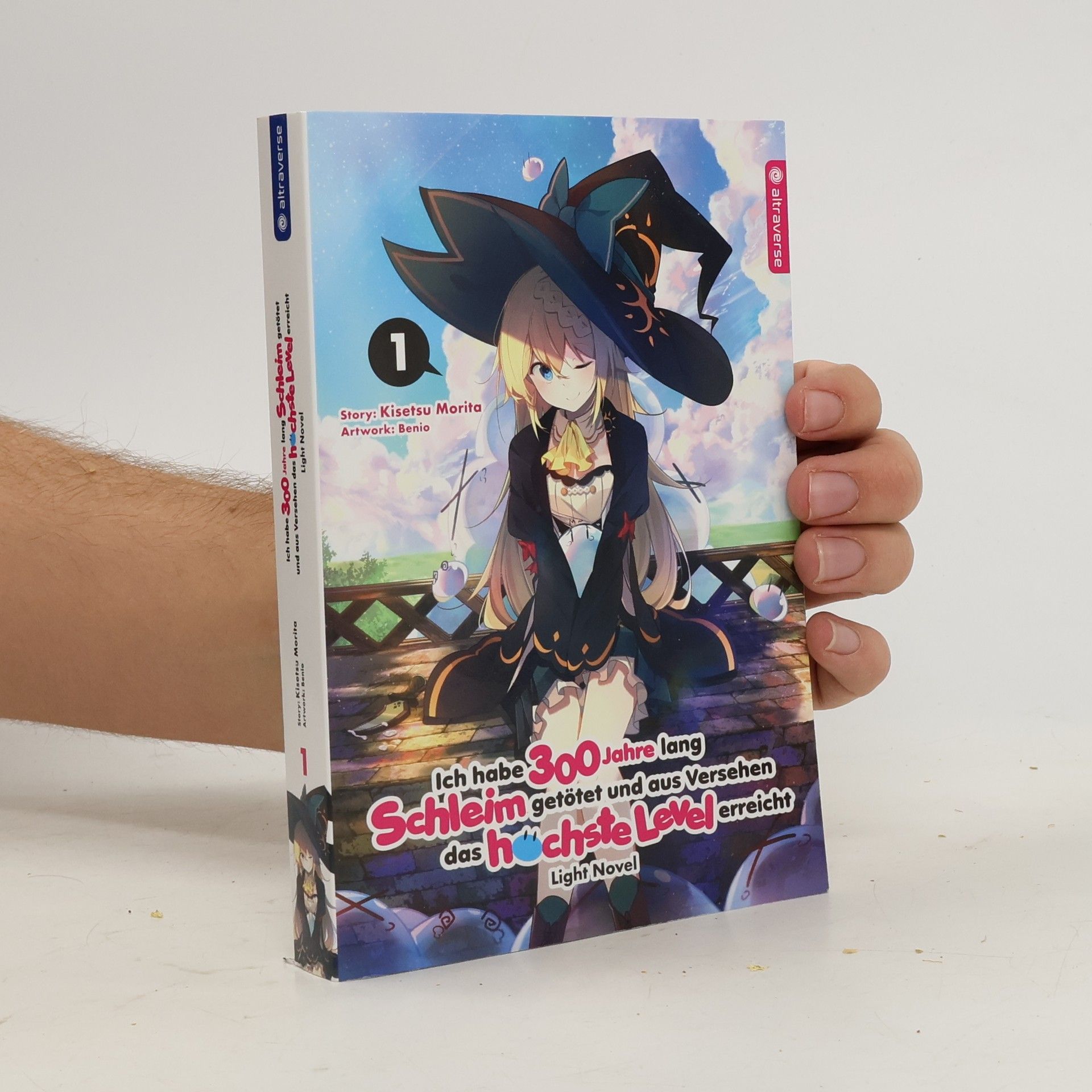 Kisetsu Morita Ich habe 300 Jahre lang Schleim getötet und aus Versehen das höchste Level erreicht Light Novel 01