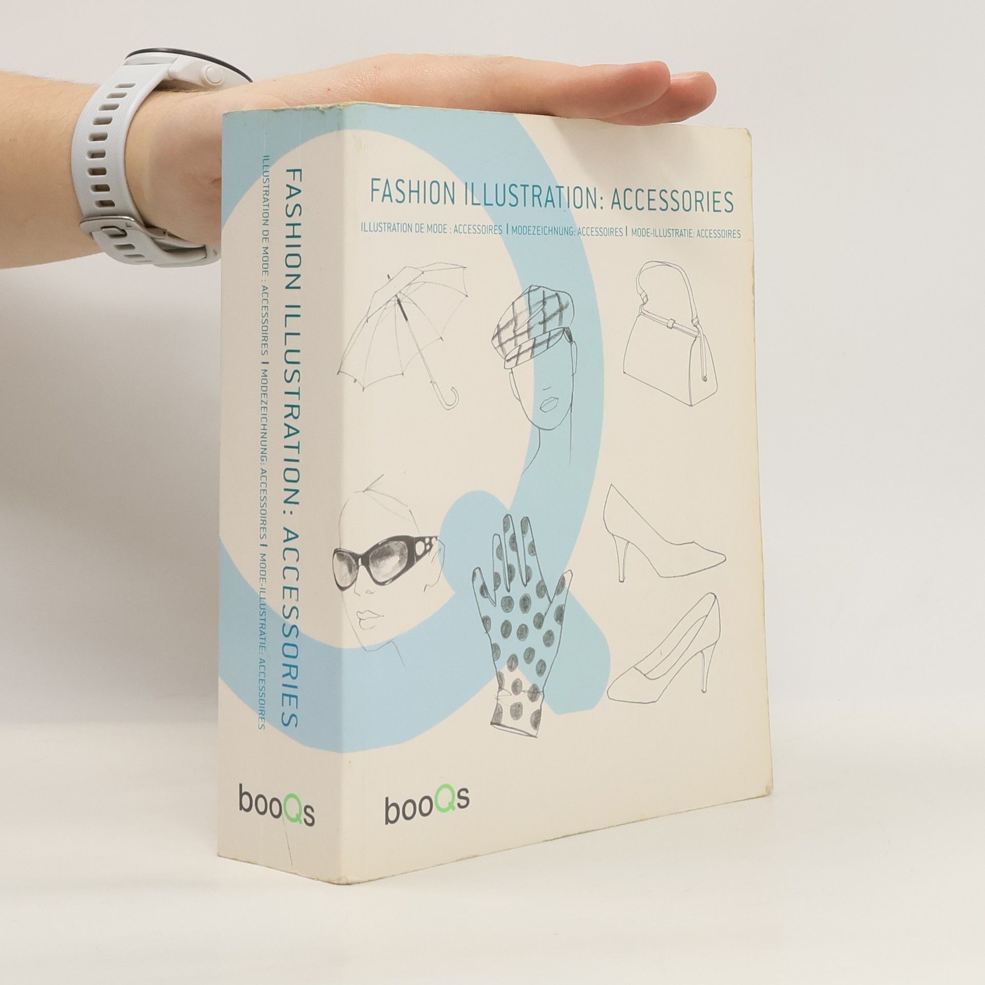 Cristina Paredes Benítez Fashion illustration. Accessories