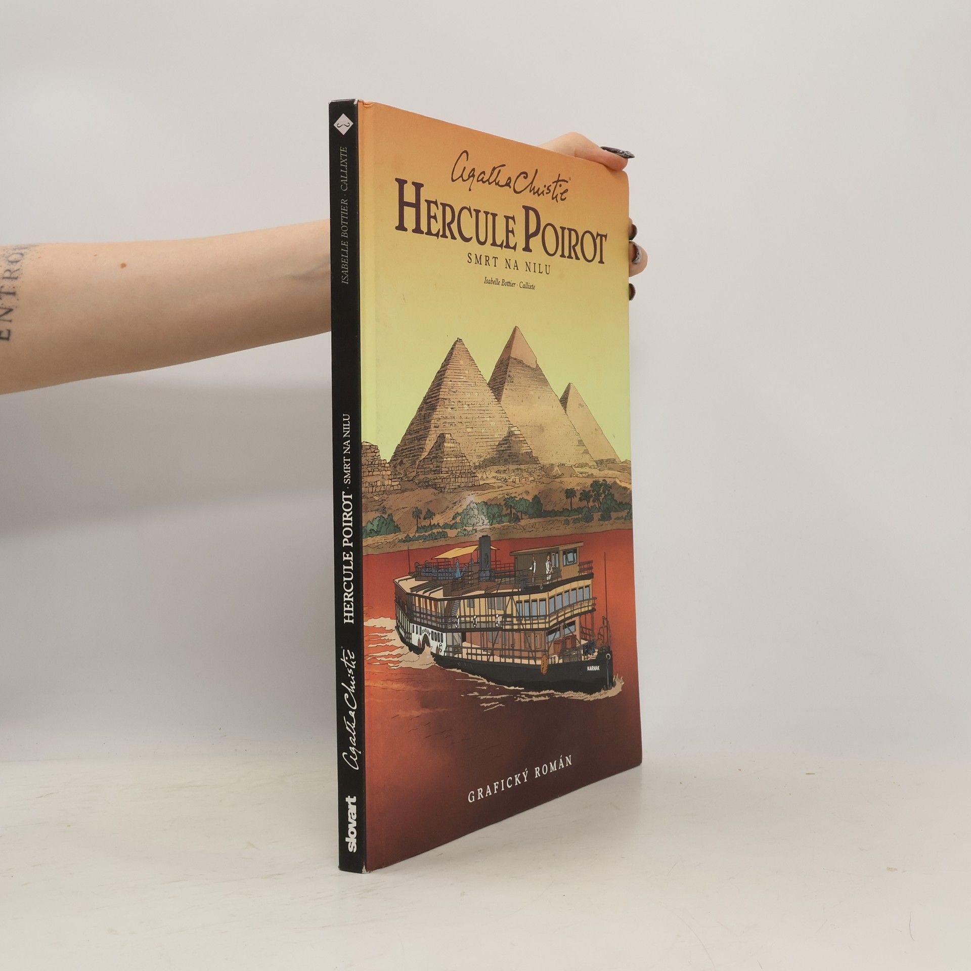 Isabelle Bottier Hercule Poirot. Smrt na Nilu