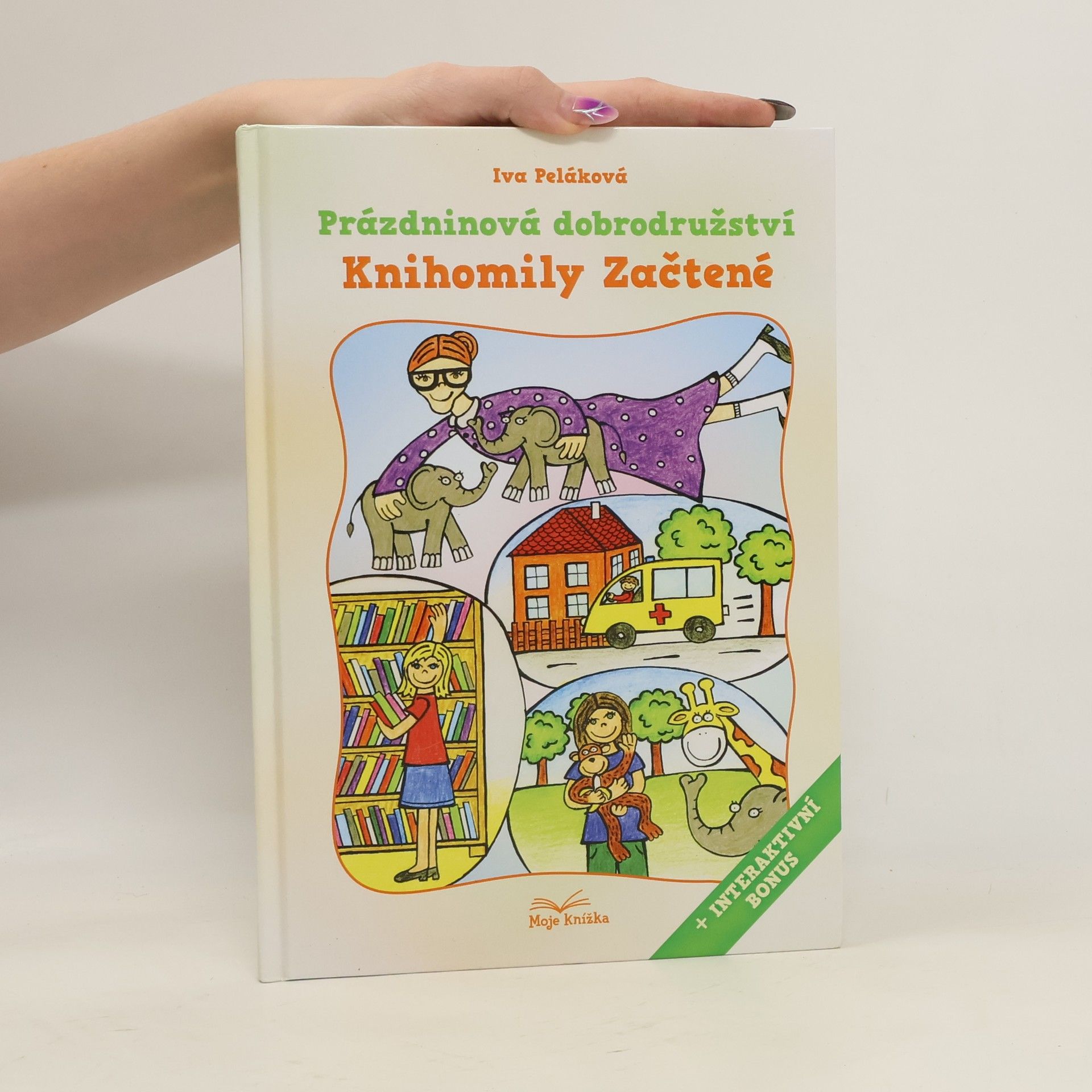 Iva Peláková Prázdninová dobrodružství Knihomily Začtené