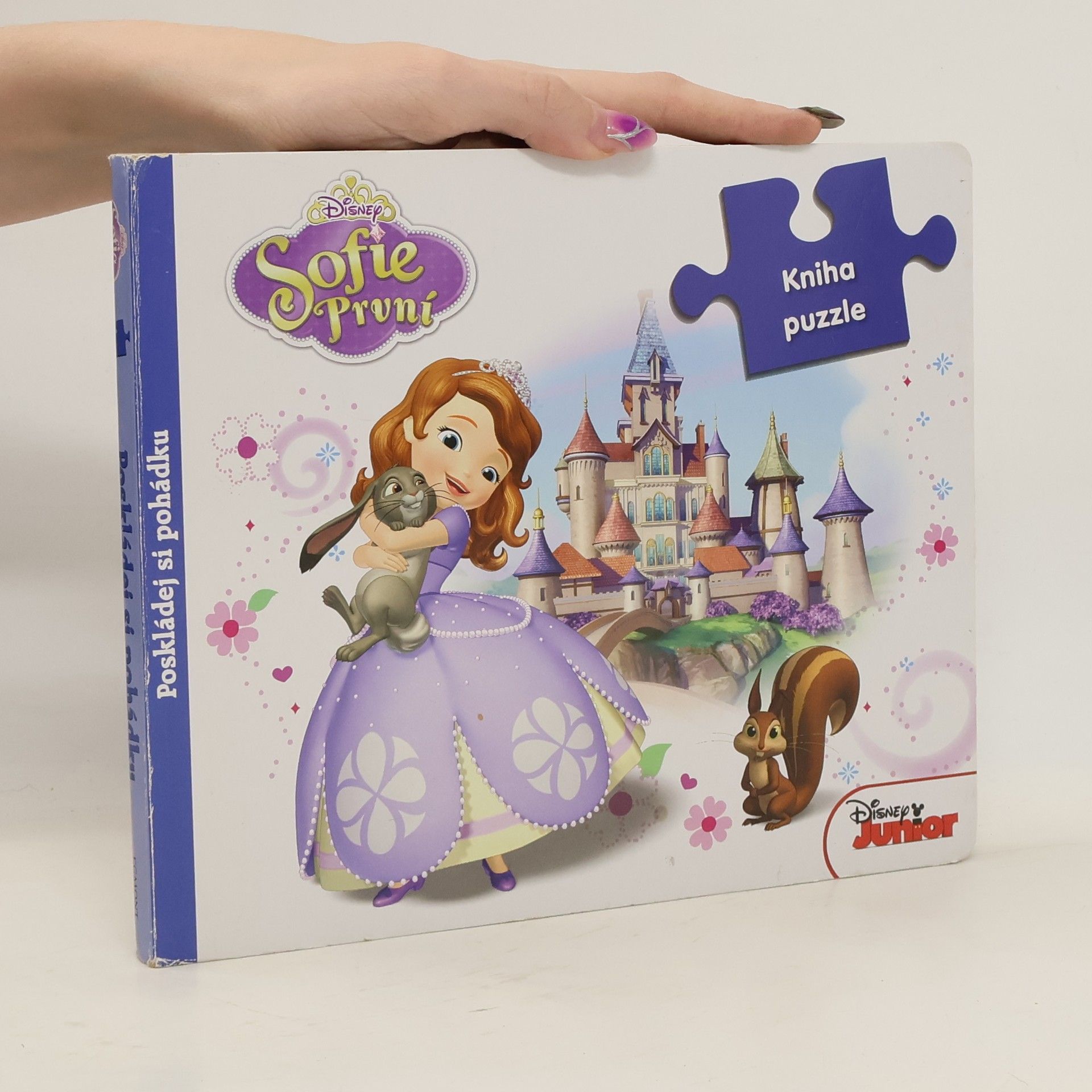 Walt Disney Sofie První - Kniha puzzle