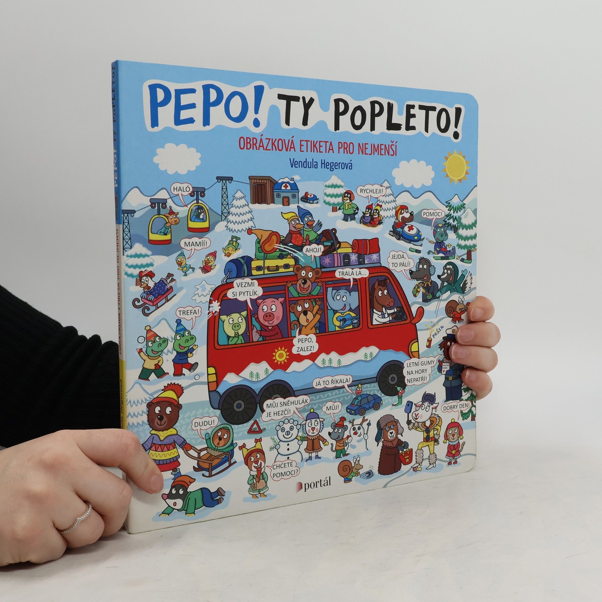 Pepo! - Ty popleto! : obrázková etiketa pro nejmenší