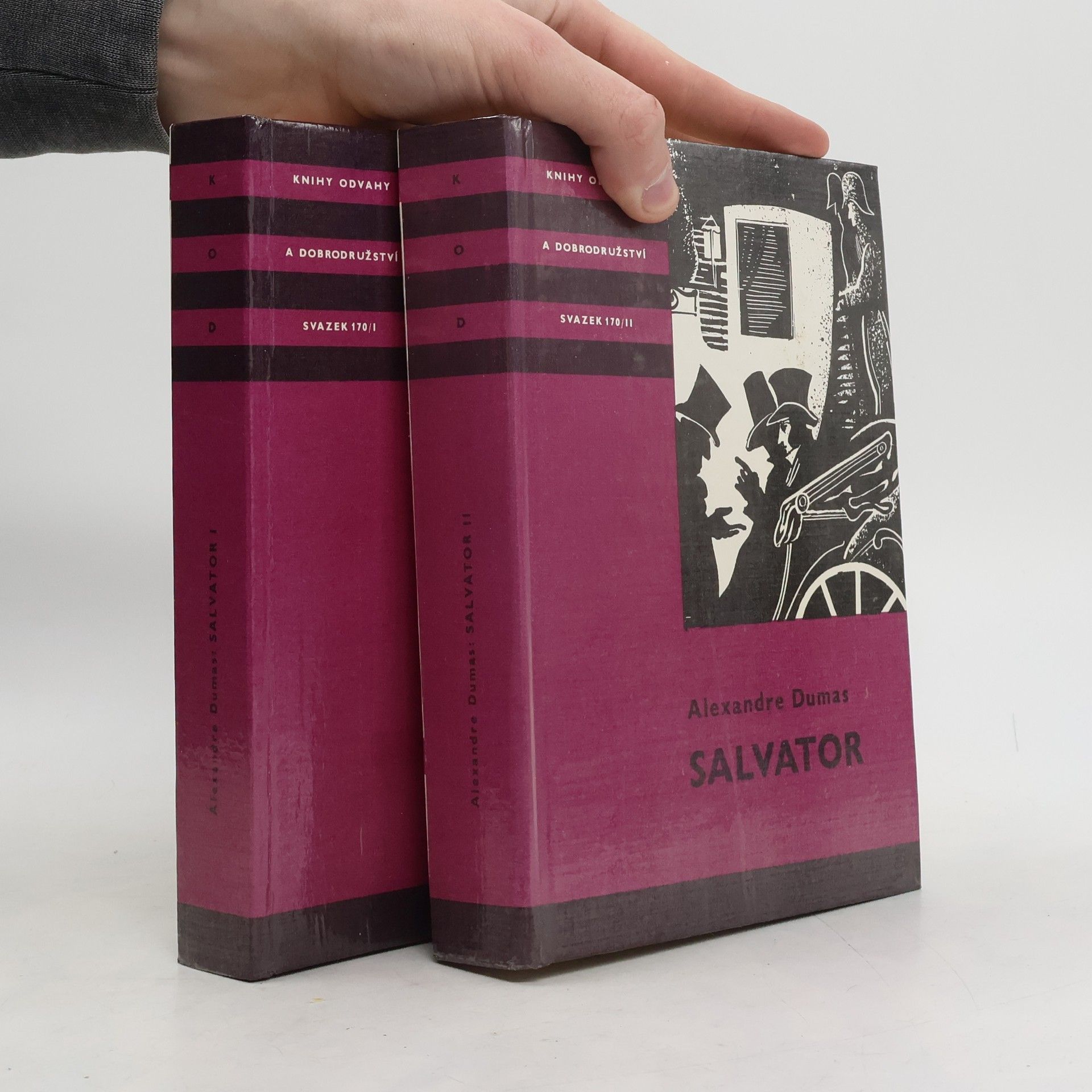 Alexandre Dumas Salvator svazek I.-II.