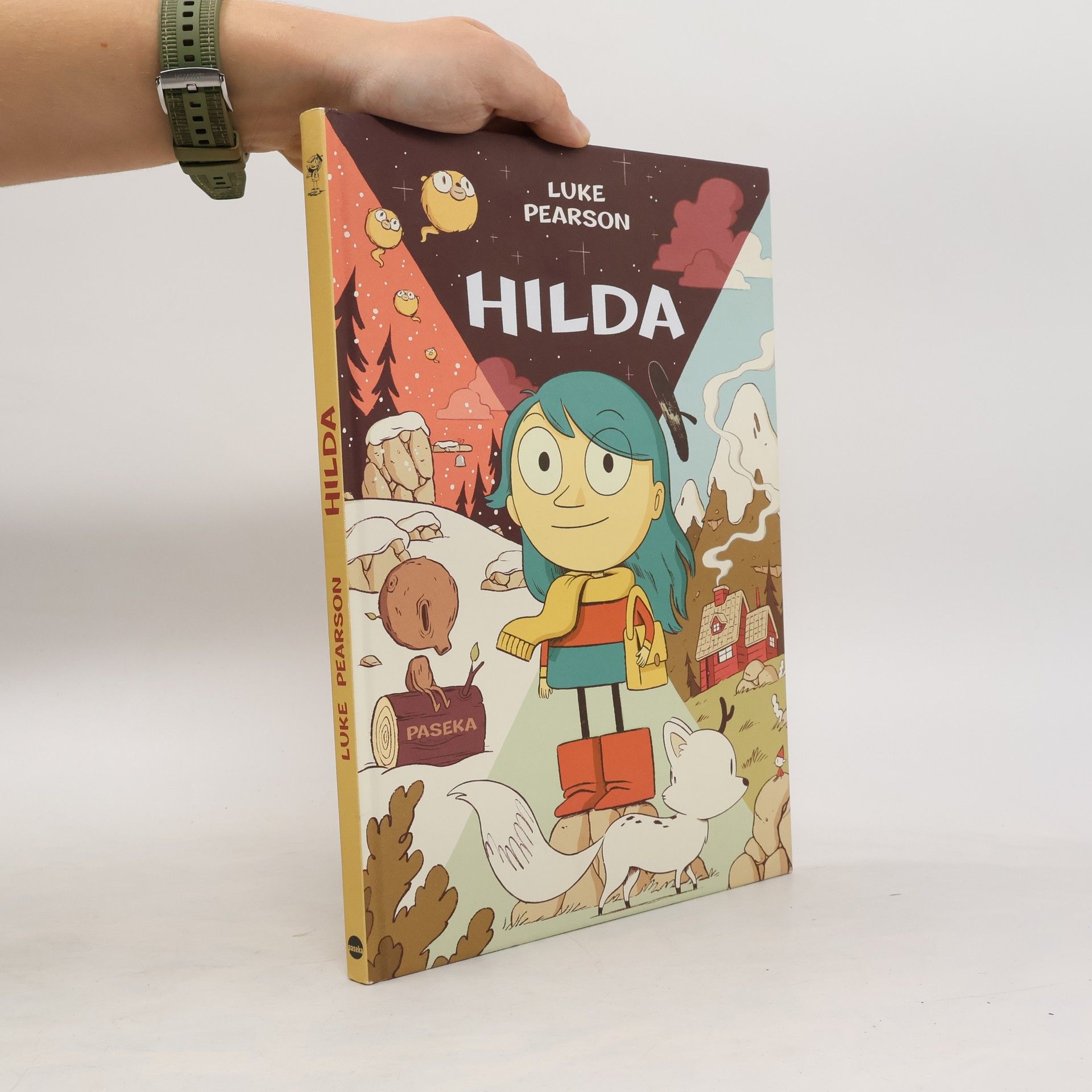 Luke Pearson Hilda a troll ; Hilda a půlnoční obr