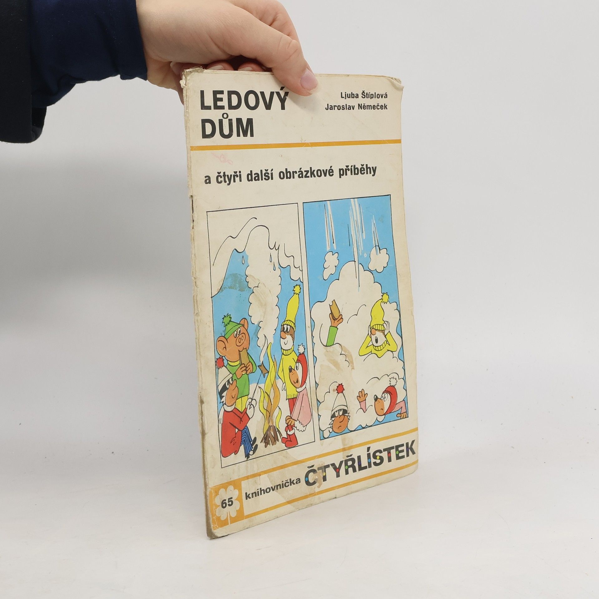 Jaroslav Němeček Čtyřlístek 65. Ledový dům a čtyři další obrázkové příběhy
