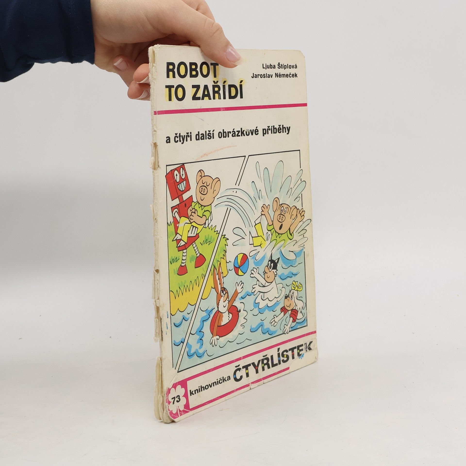 Jaroslav Němeček Čtyřlístek 73. Robot to zařídí