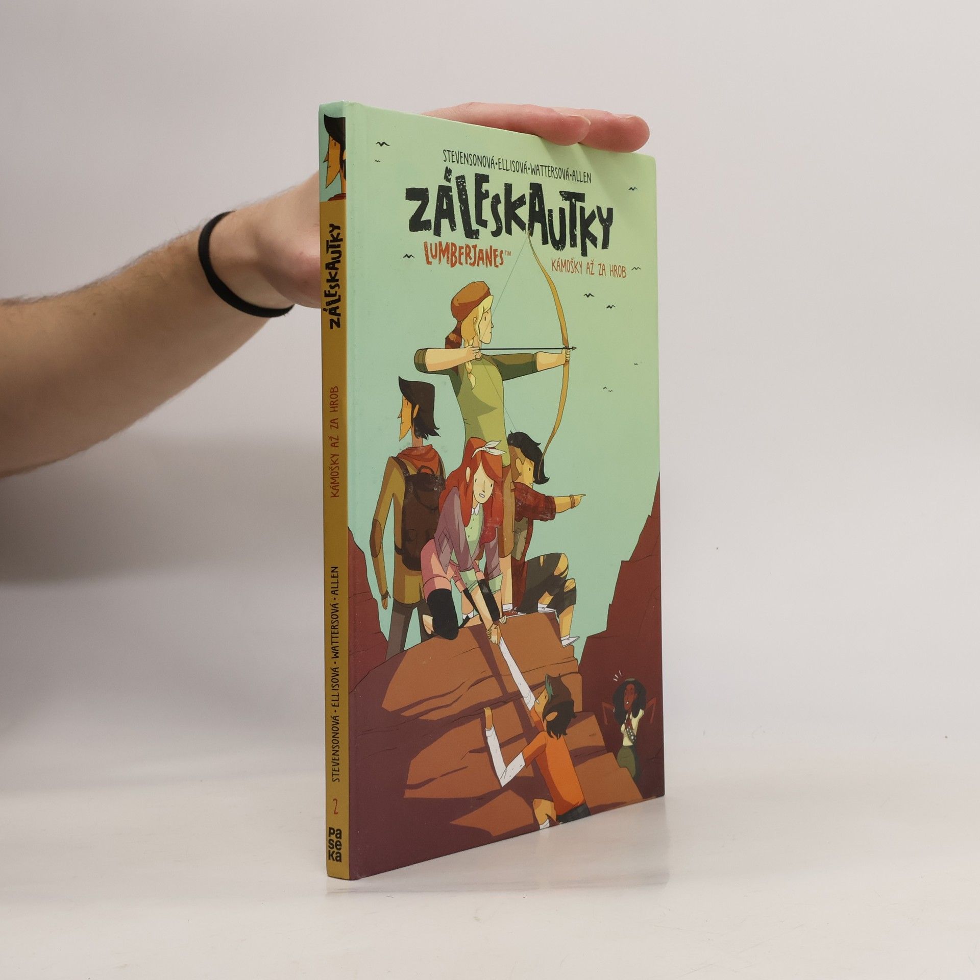 Záleskautky. Lumberjanes. Kámošky až za hrob