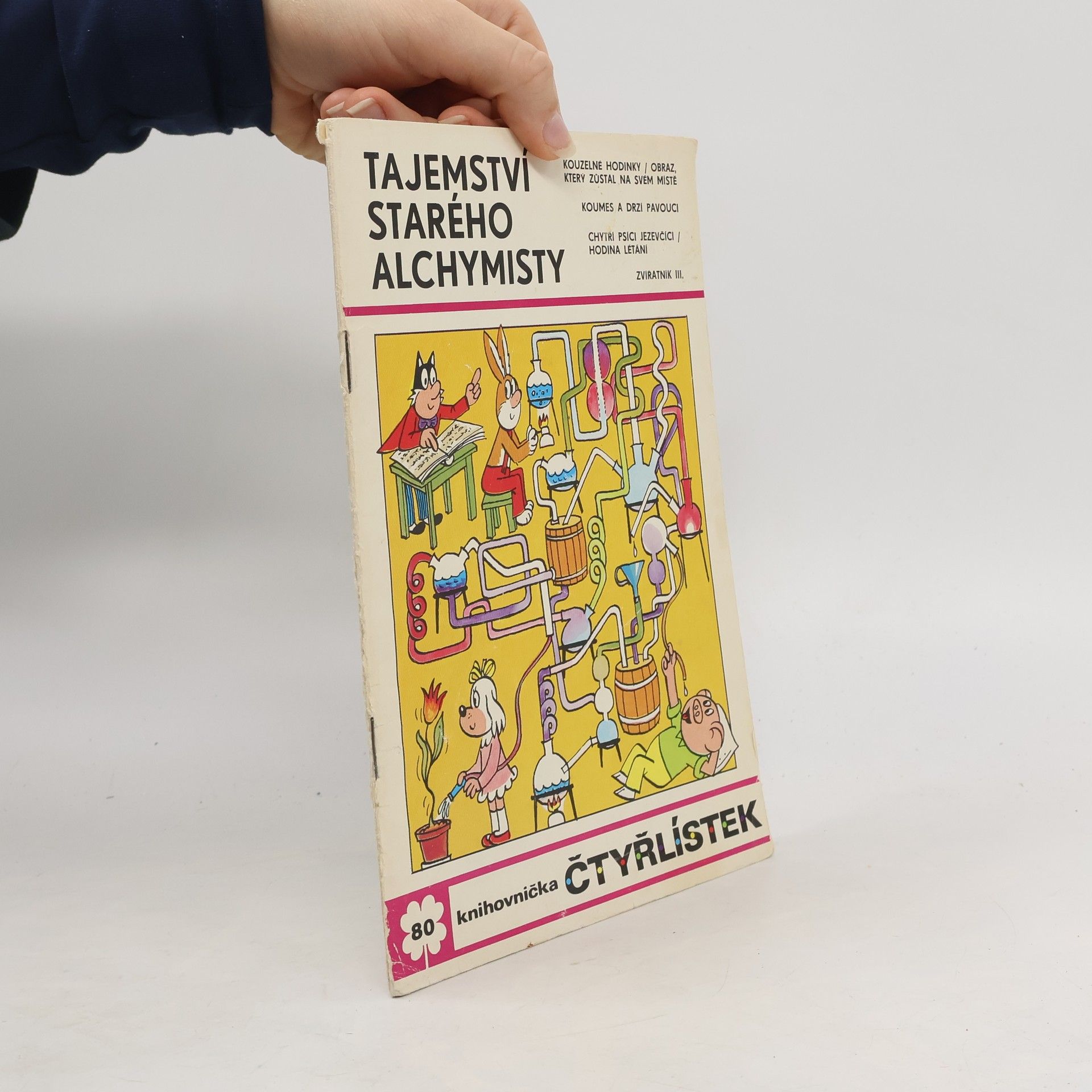 Jaroslav Němeček Čtyřlístek 80. Tajemství starého alchymisty