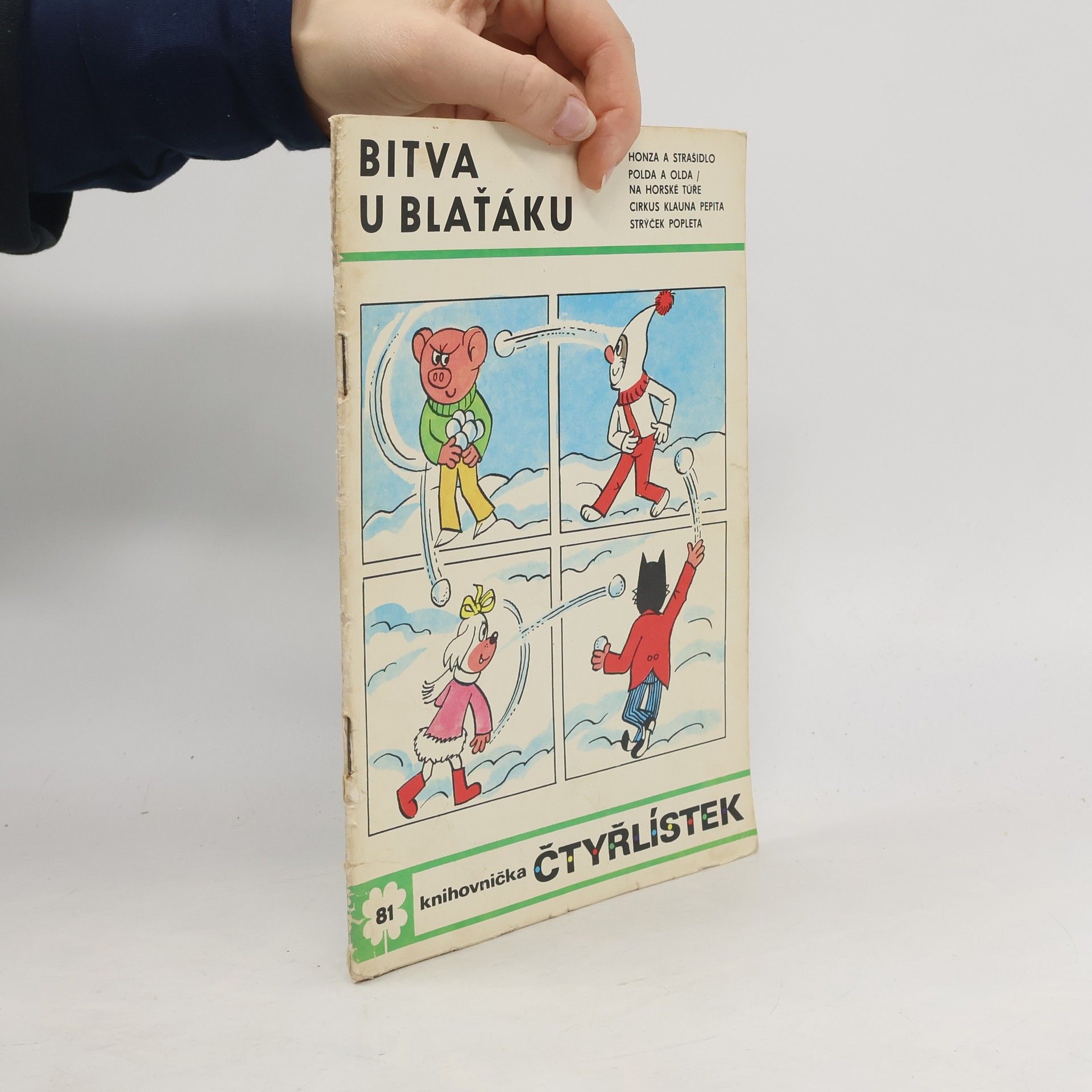 Ljuba Štíplová Čtyřlístek 81. Bitva u Blaťáku