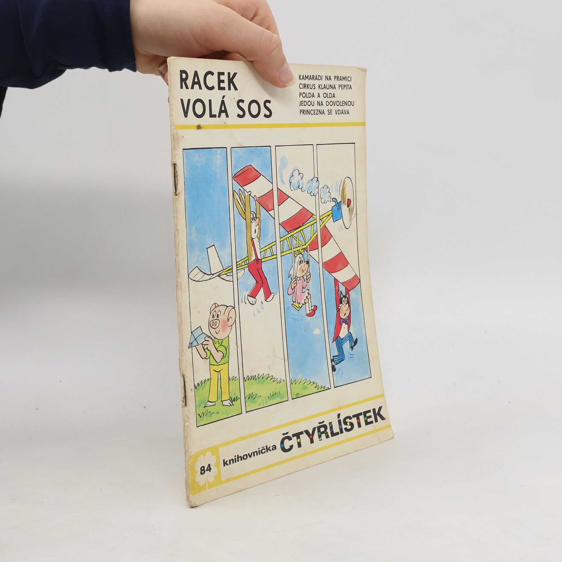 Ljuba Štíplová Čtyřlístek 84. Racek volá SOS