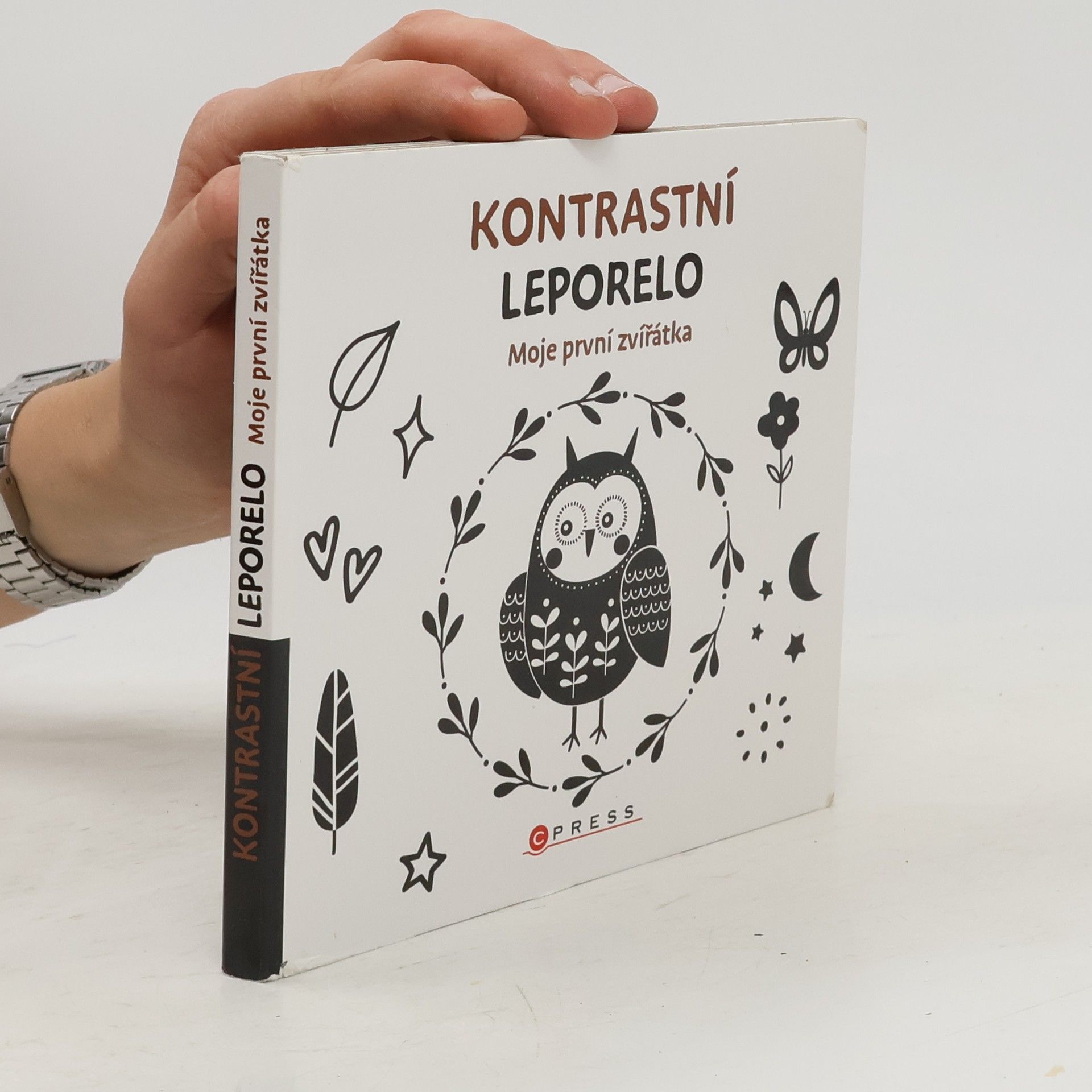 Collectif d'auteurs Kontrastní leporelo: Moje první zvířátka