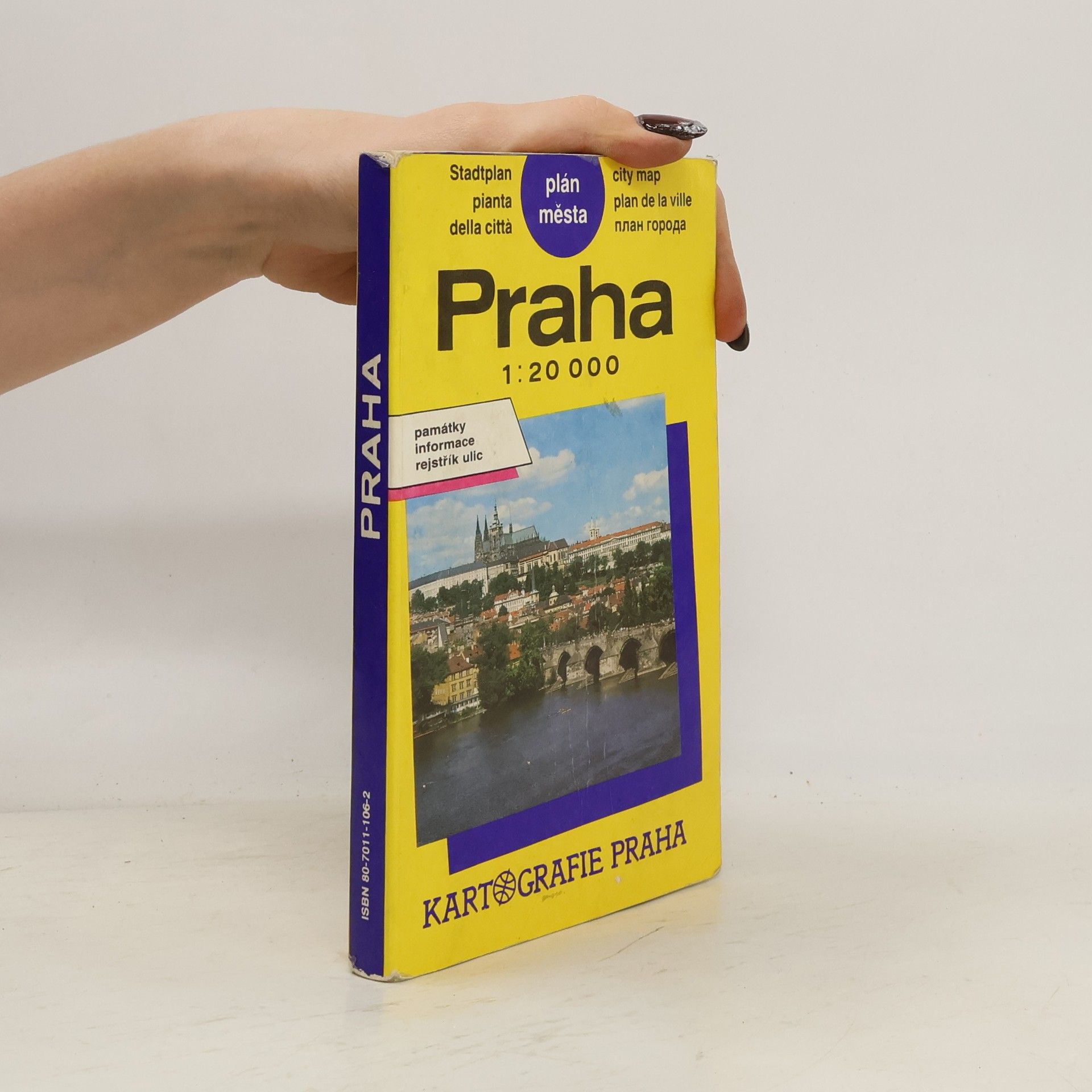 Various authors Praha - plán města 1:20000
