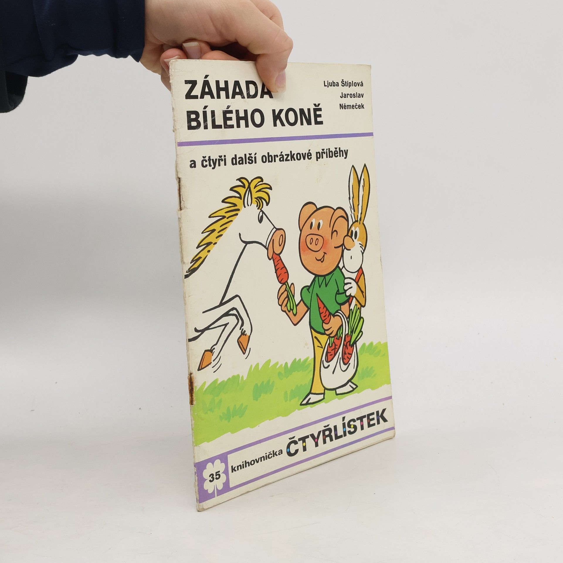 Jaroslav Němeček Čtyřlístek 35. Záhada bílého koně