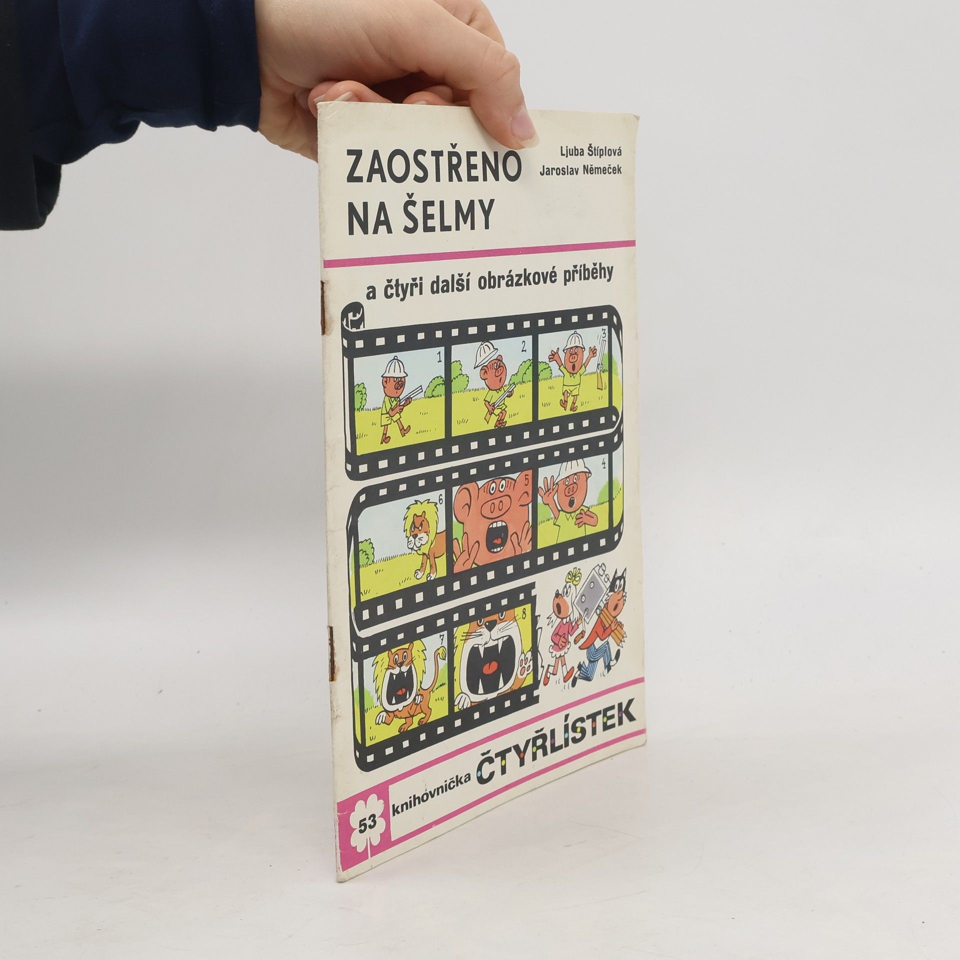 Jaroslav Němeček Čtyřlístek 53. Zaostřeno na šelmy