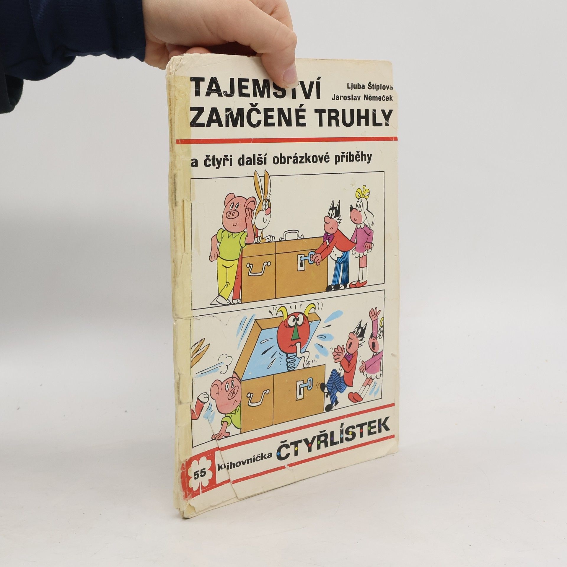 Jaroslav Němeček Čtyřlístek 55. Tajemství zamčené truhly