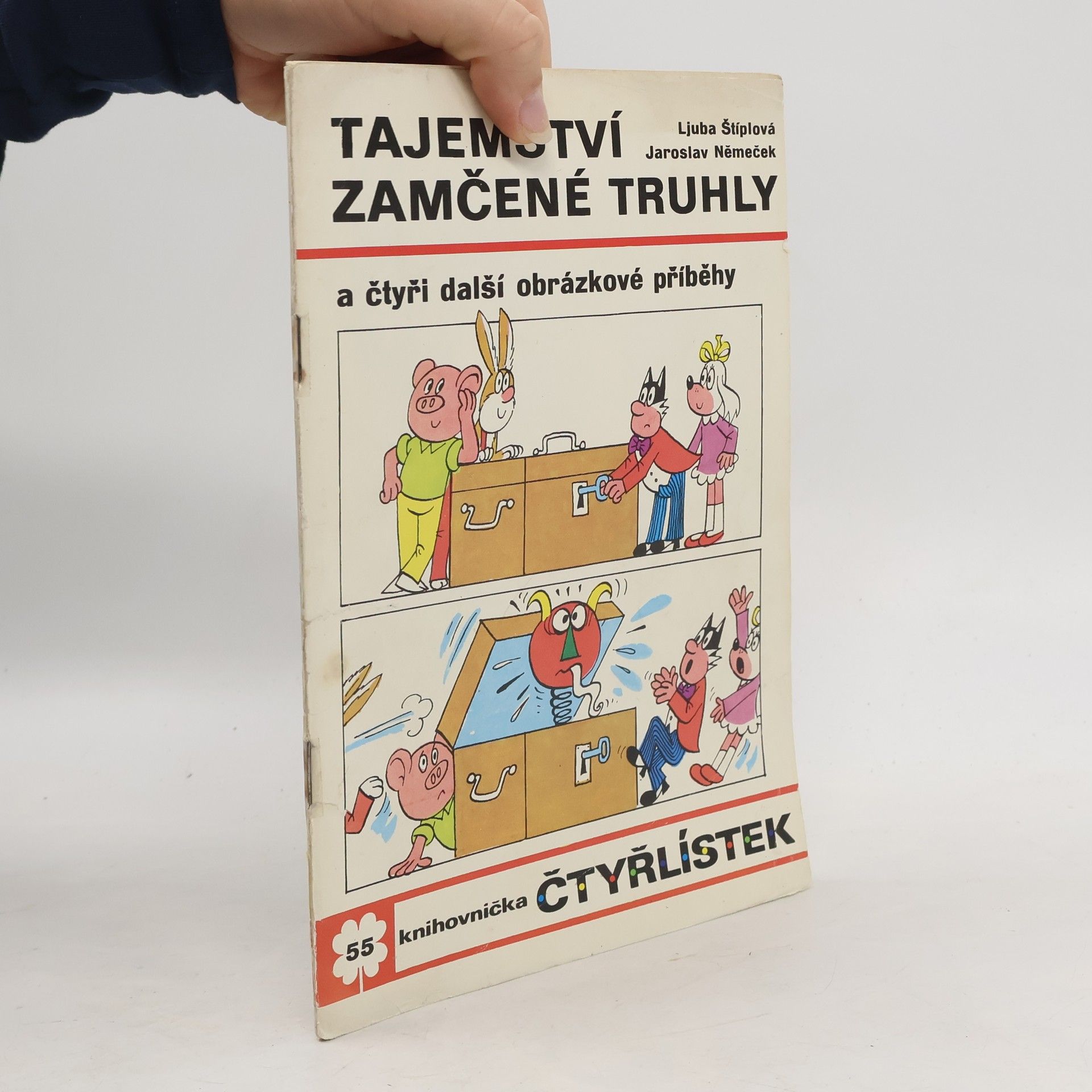 Jaroslav Němeček Čtyřlístek 55. Tajemství zamčené truhly
