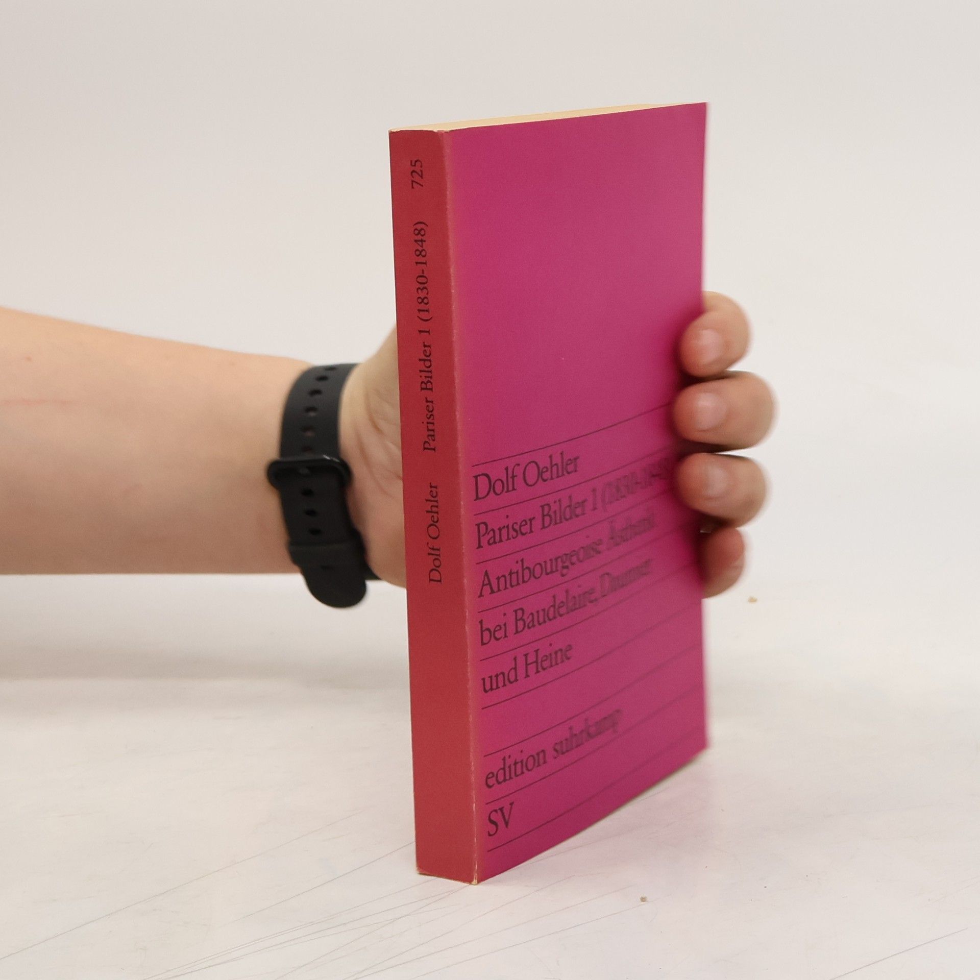 Dolf Oehler Pariser Bilder. Tl.1