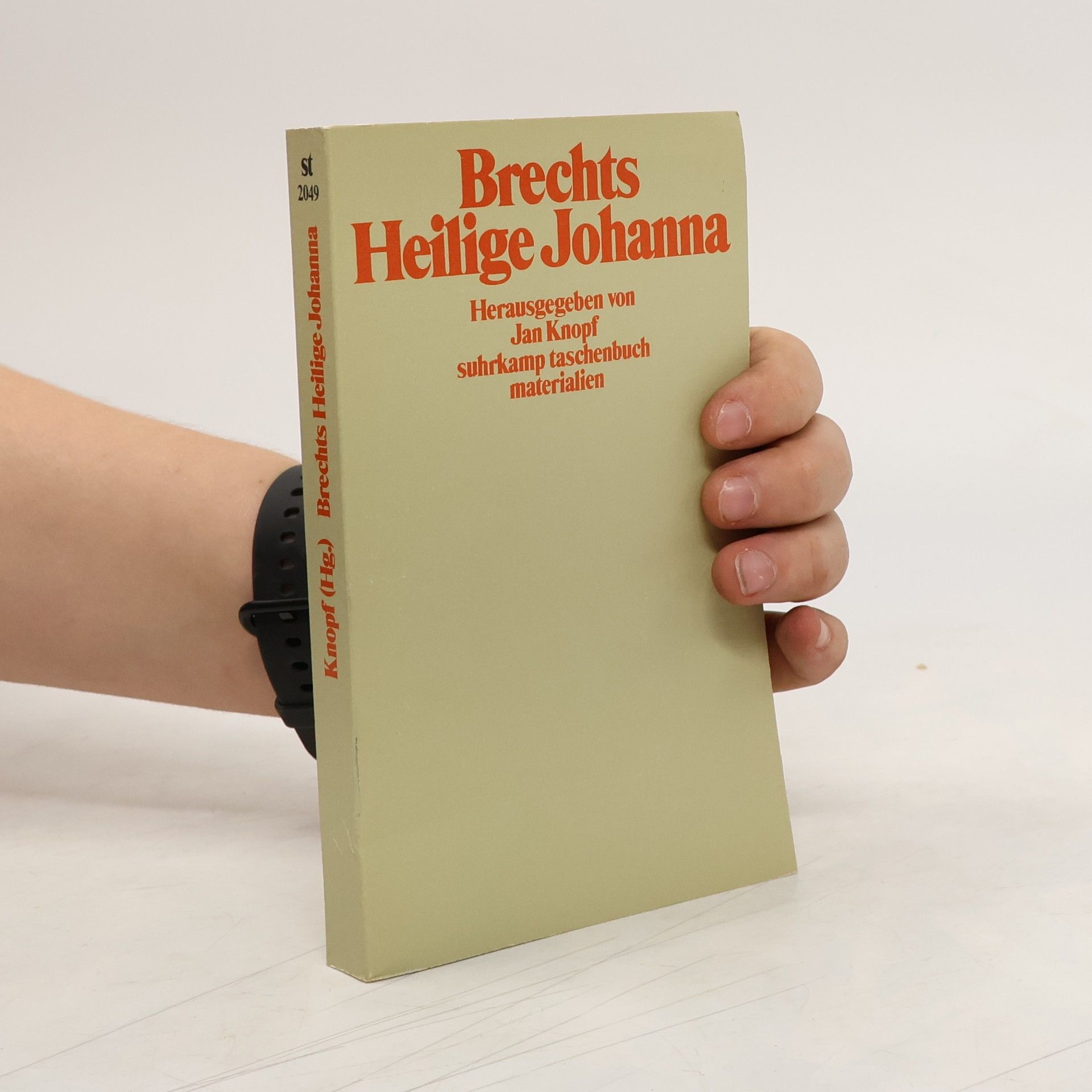 Jan Knopf Brechts "Heilige Johanna der Schlachthöfe"