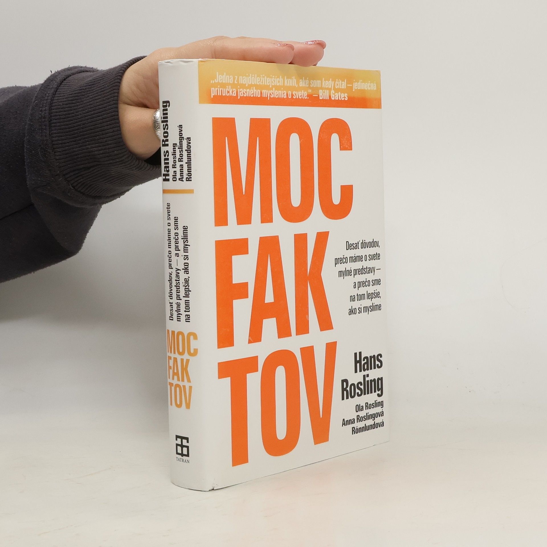 Anna Roslingová Rönnlundová Moc faktov