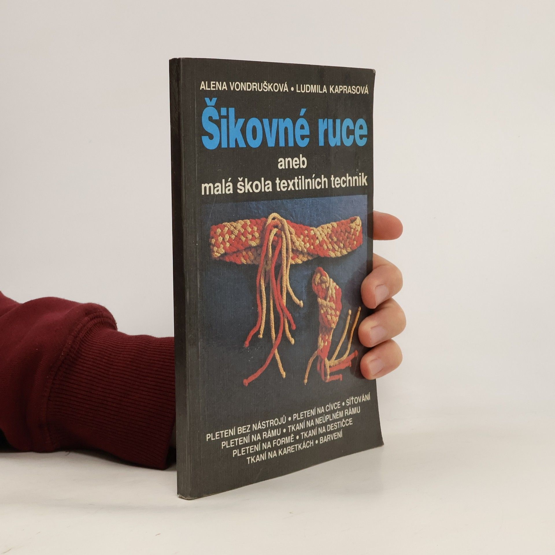 Alena Vondrušková Šikovné ruce aneb Malá škola textilních technik