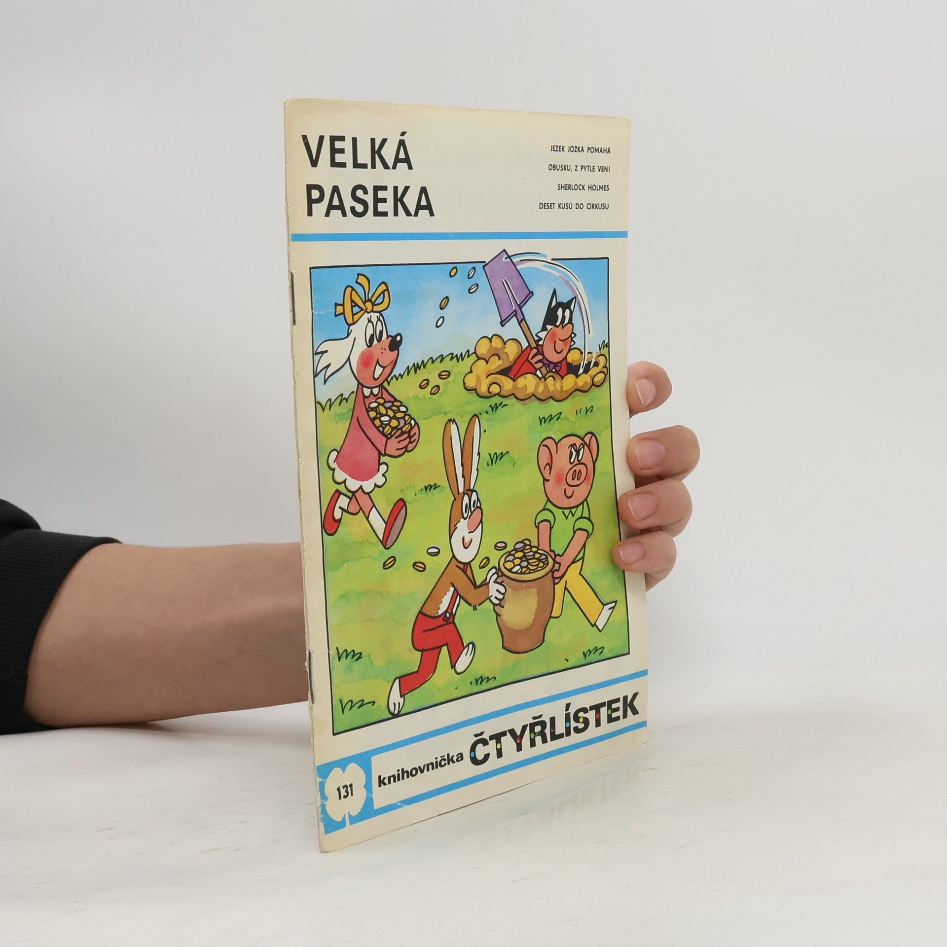 Jaroslav Němeček Čtyřlístek 131. Velká paseka