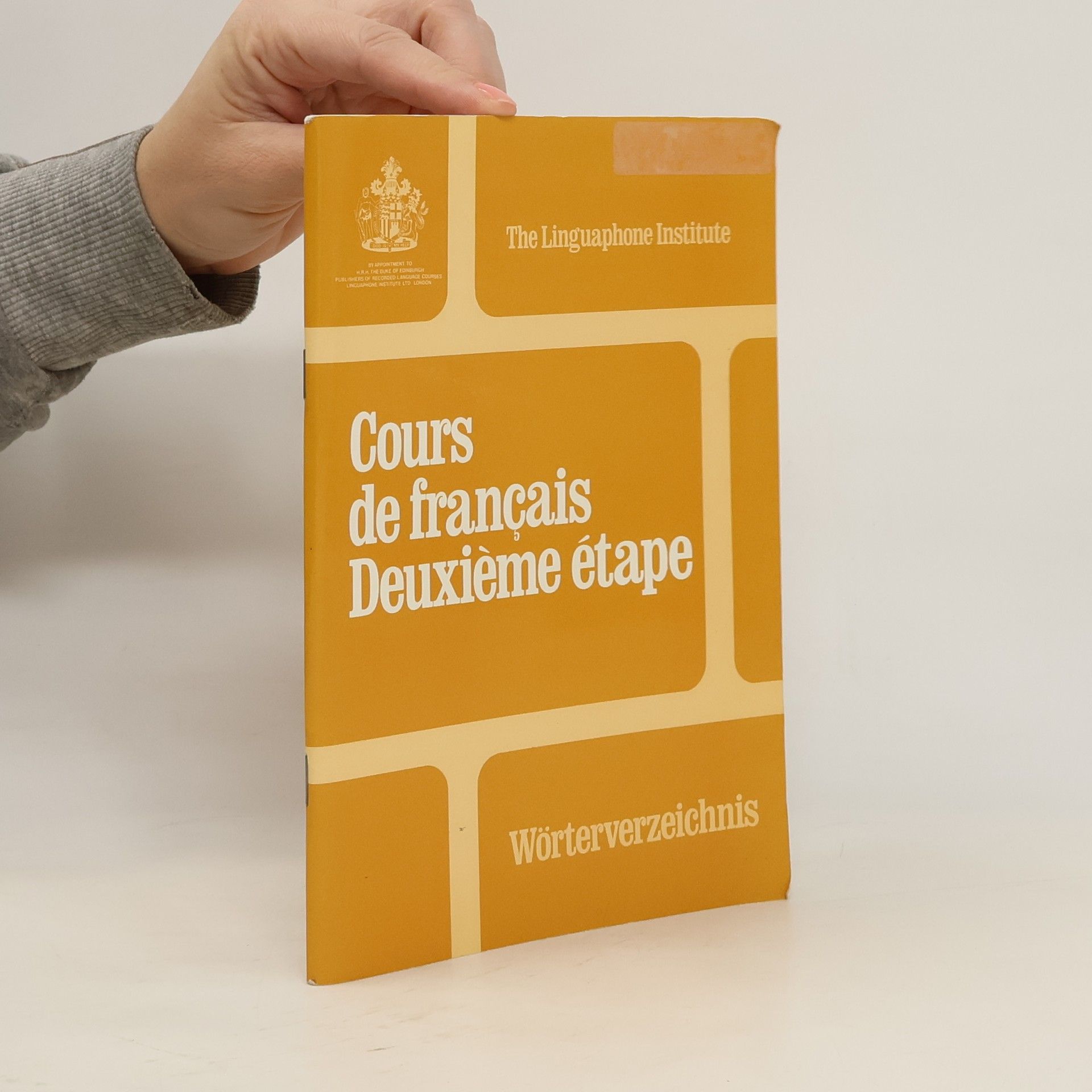 Autorenkollektiv Cours de français. Deuxième étape