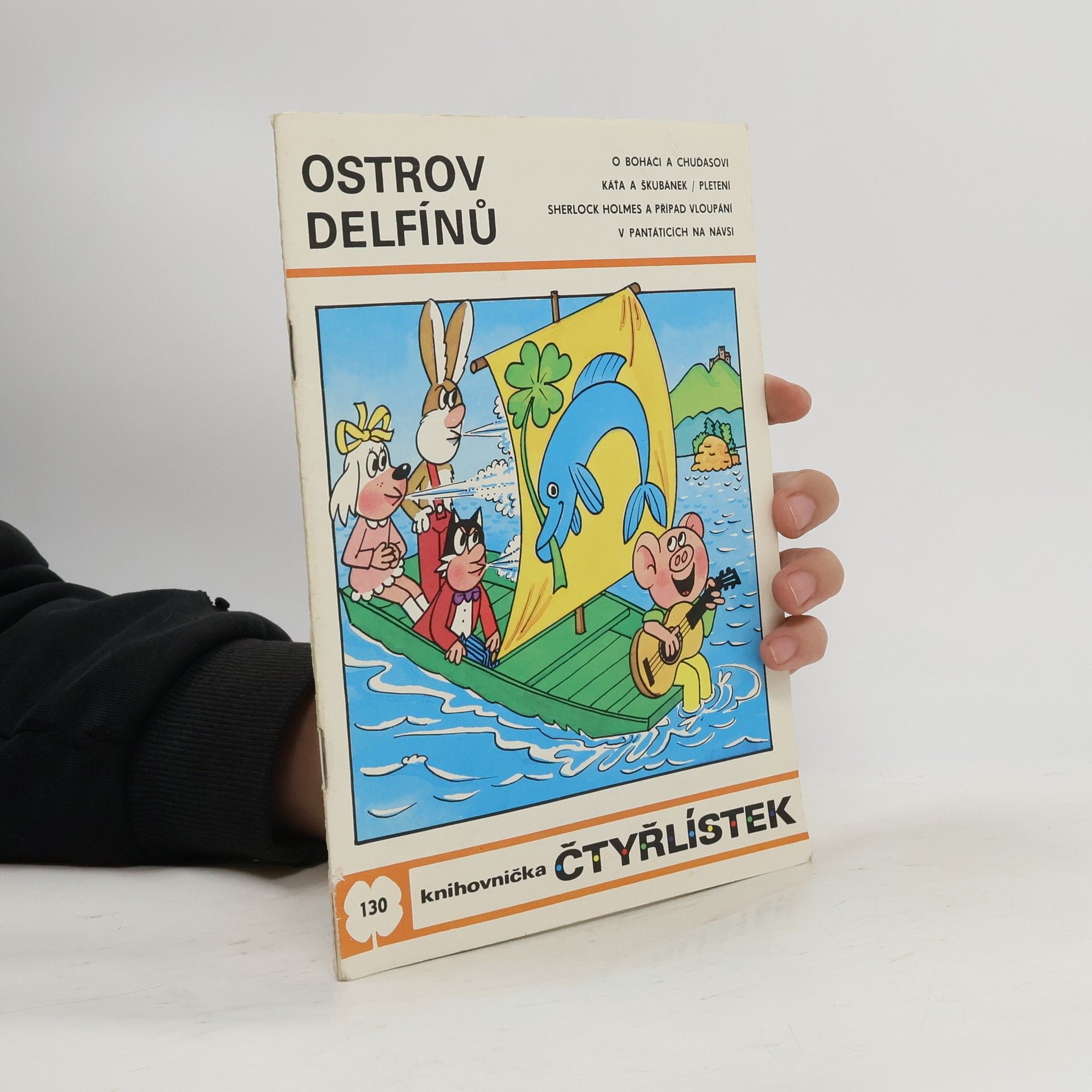 Ljuba Štíplová Čtyřlístek 130. Ostrov delfínů