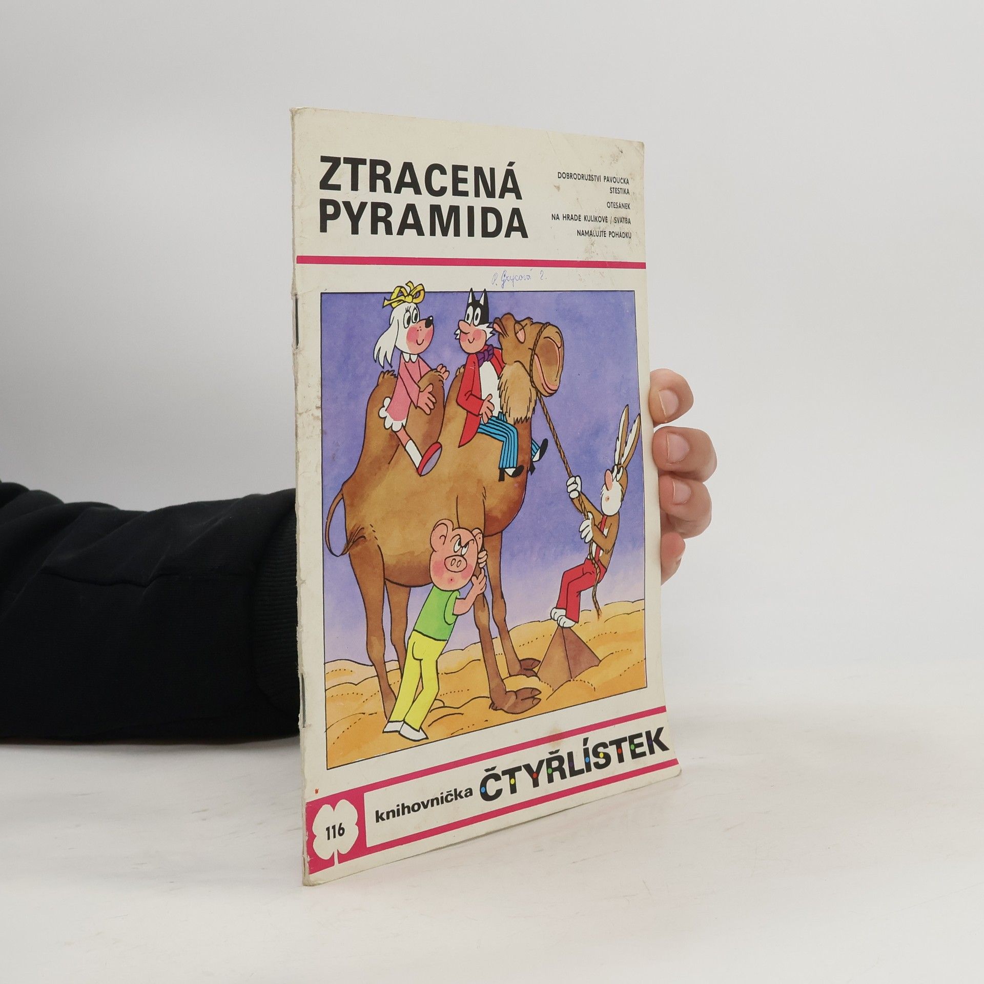 Čtyřlístek 116. Ztracená pyramida