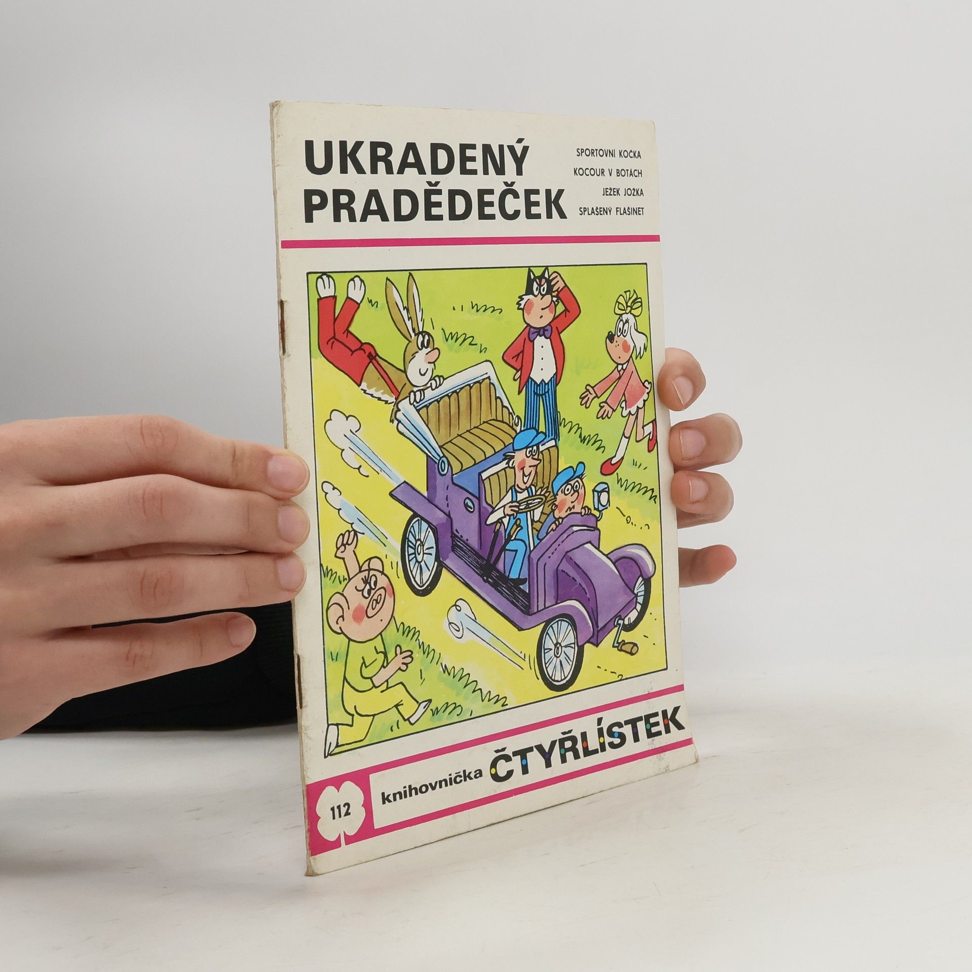 Jaroslav Němeček Čtyřlístek 112. Ukradený pradědeček