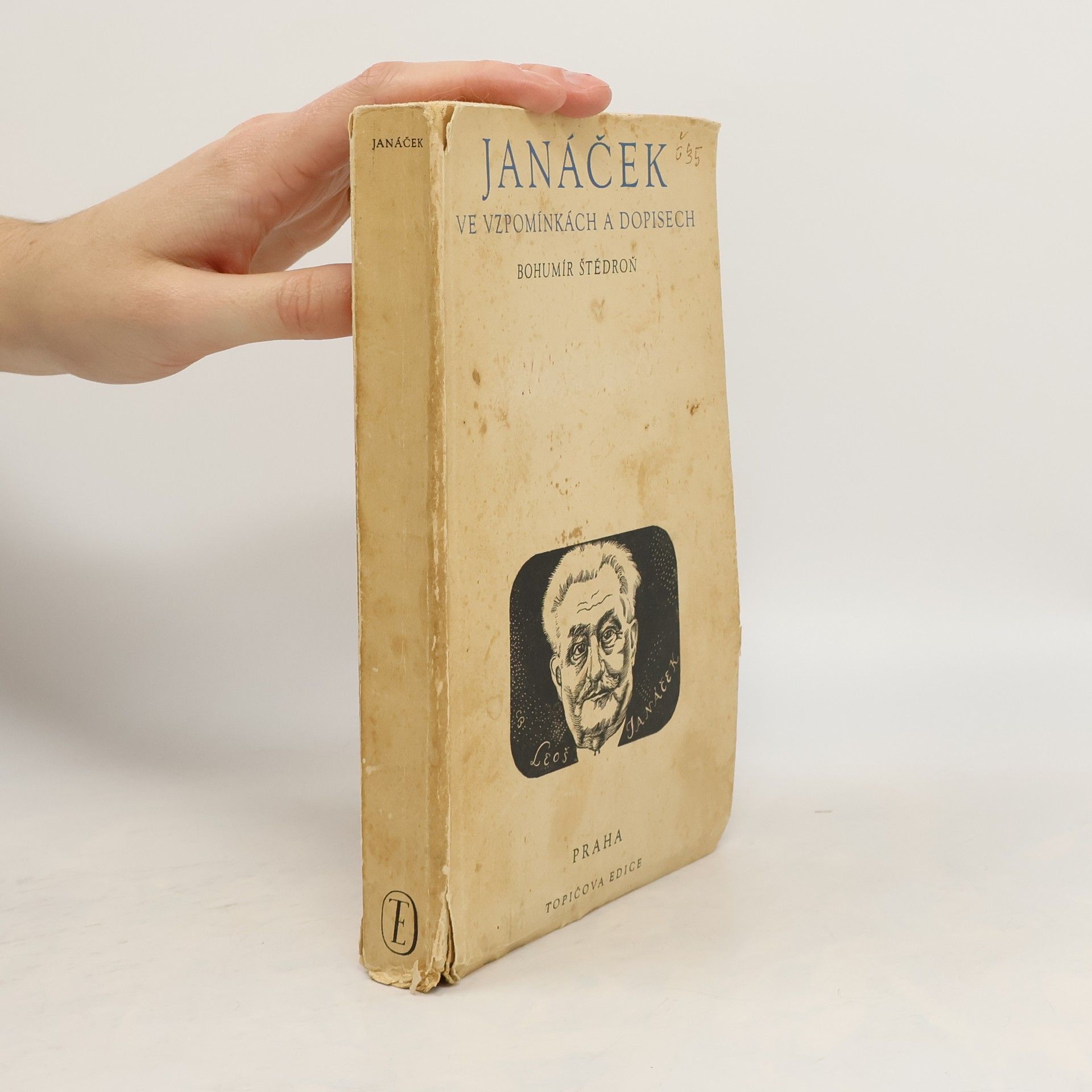 Bohumír Štědroň Janáček ve vzpomínkách a dopisech