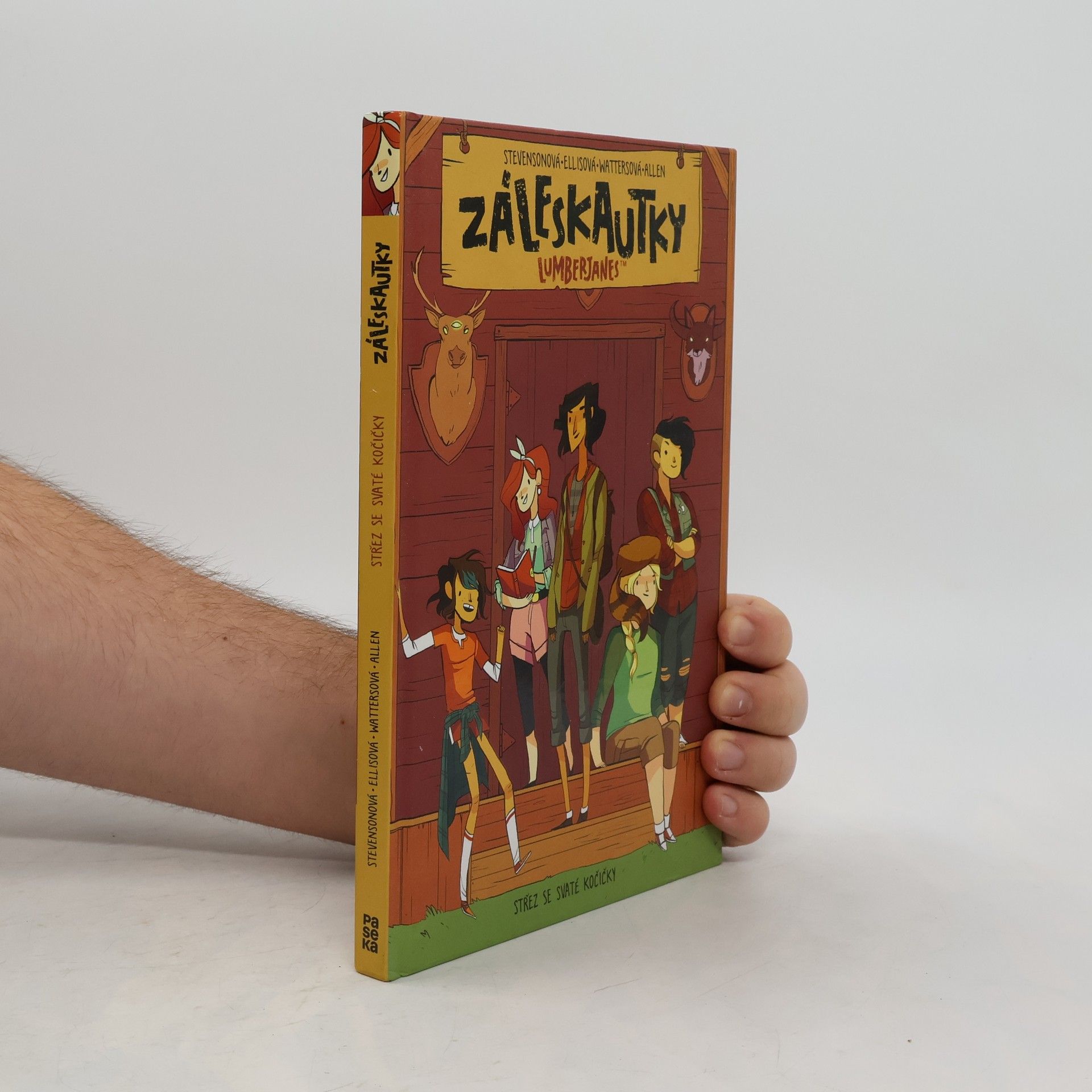 ND Stevenson Záleskautky = Lumberjanes. Střež se svaté kočičky