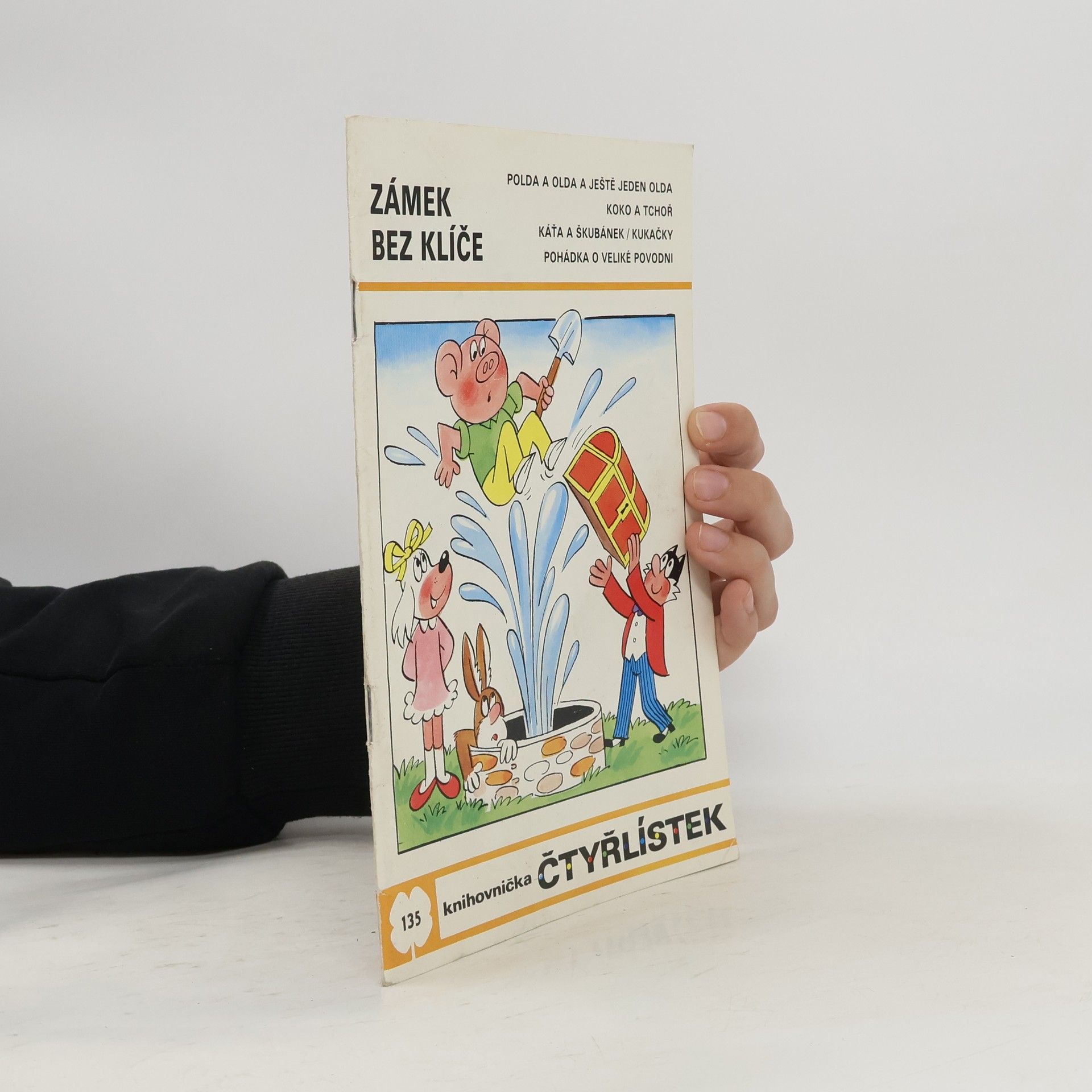 Kolektiv autorů Čtyřlístek 135. Zámek bez klíče