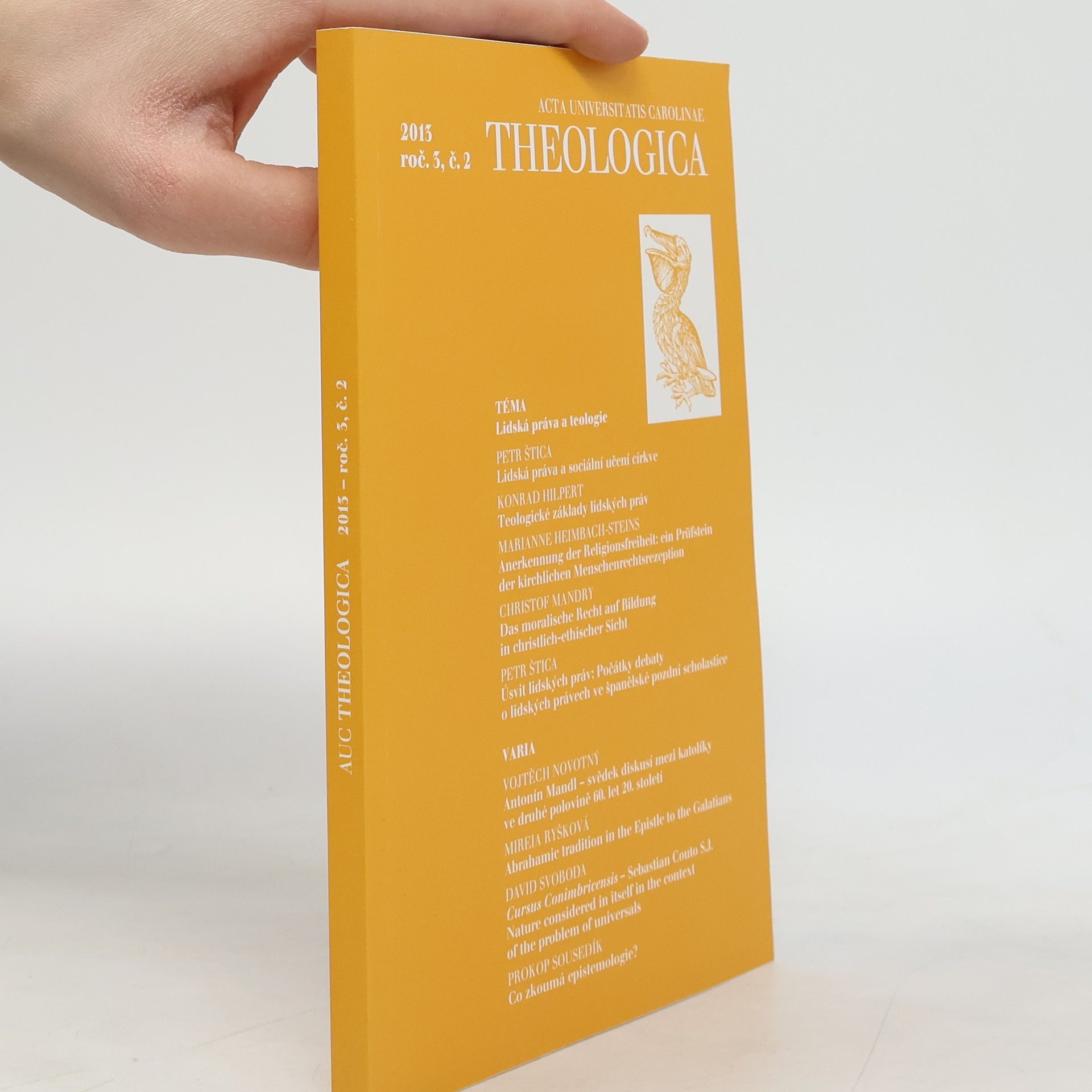 Autores varios Theologica 2015 - roč. 3, č. 2