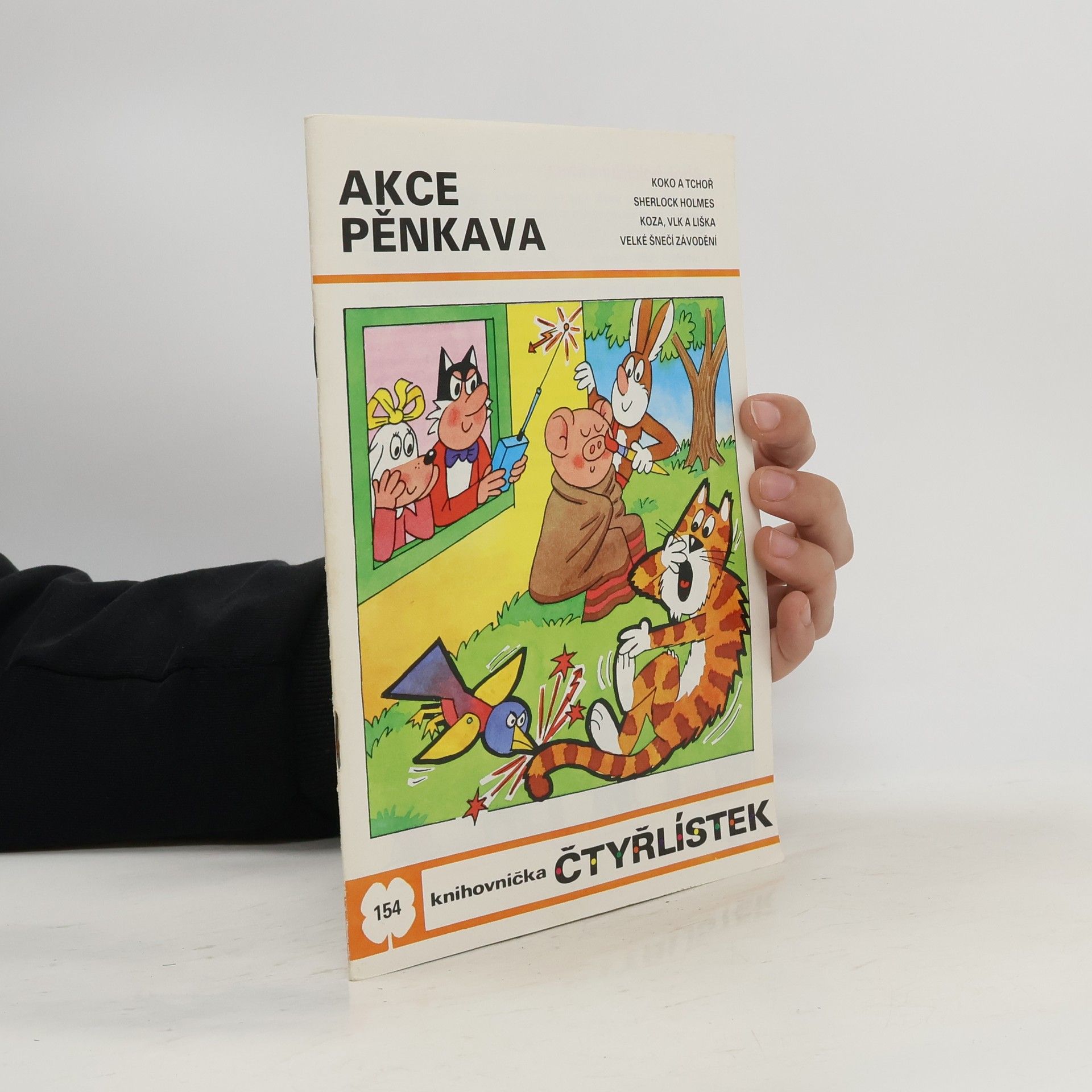 Kolektív autorov Čtyřlístek 154. Akce pěnkava