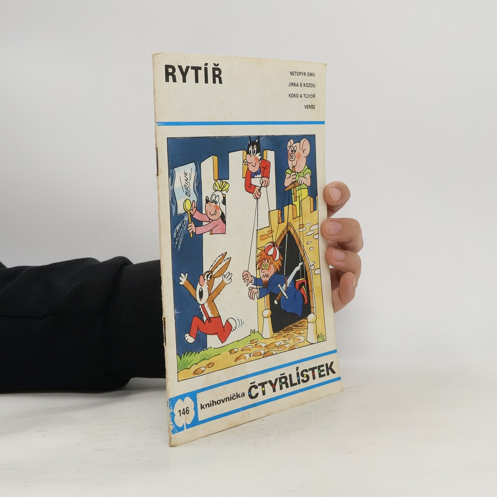 Jaroslav Němeček Čtyřlístek 146. Rytíř