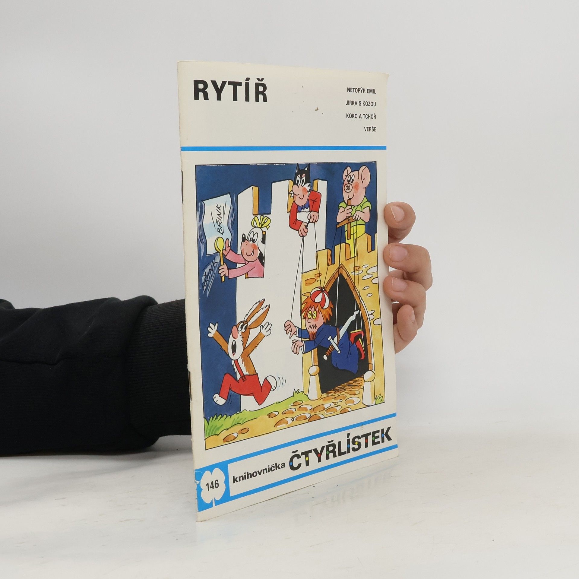 Jaroslav Němeček Čtyřlístek 146. Rytíř