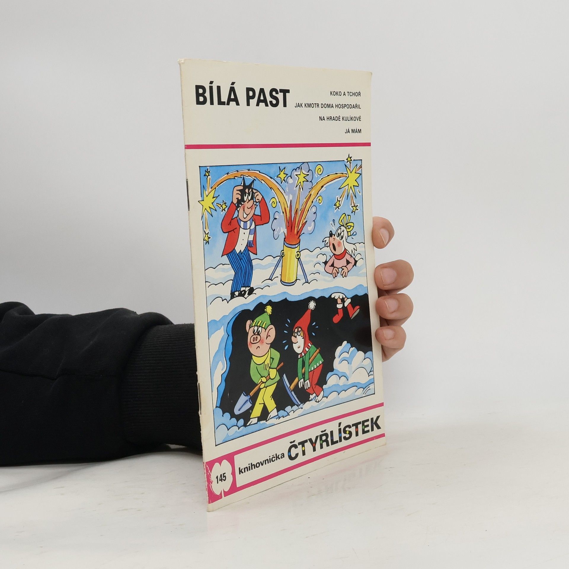 Jaroslav Němeček Čtyřlístek 145. Bílá past