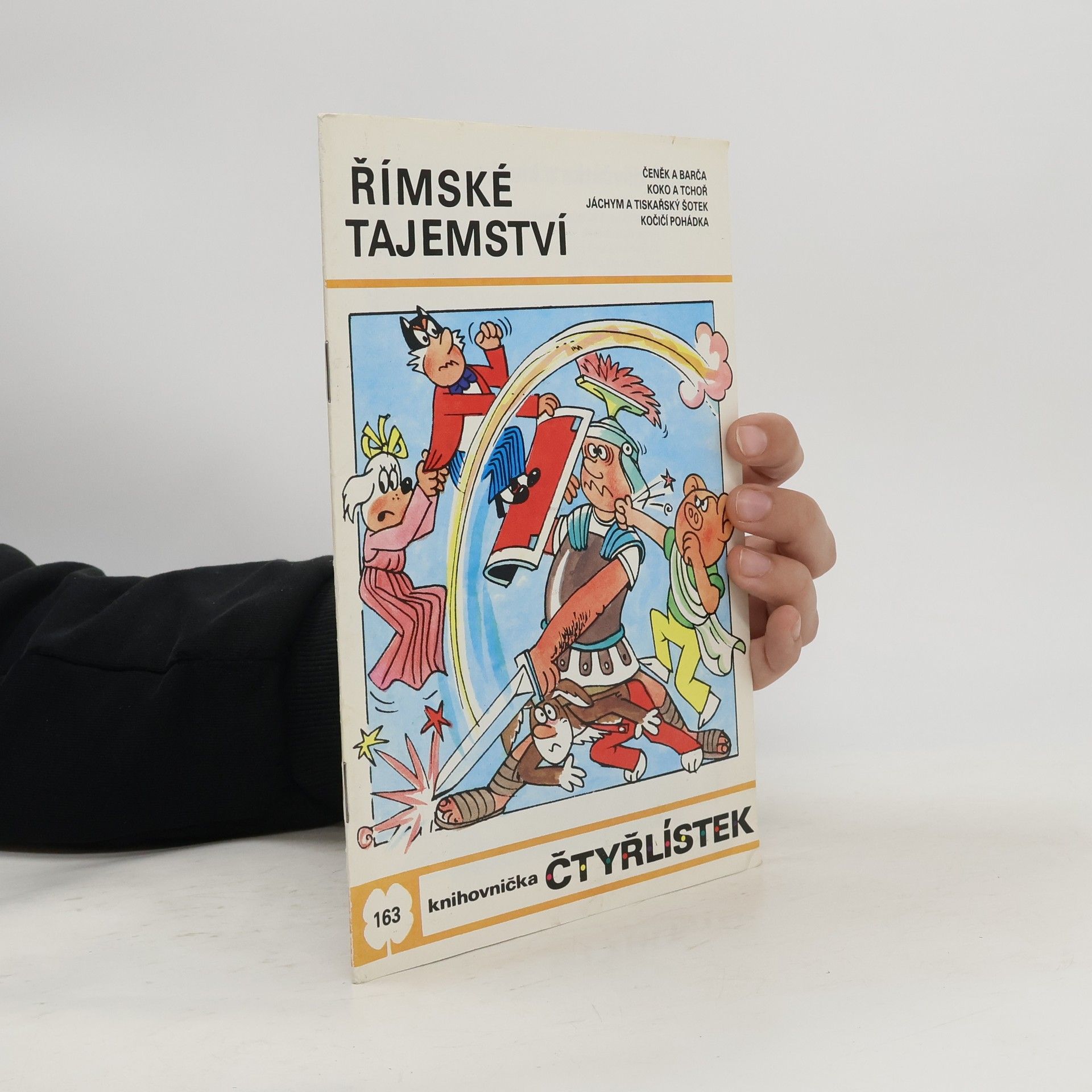 Jaroslav Němeček Čtyřlístek 163. Římské tajemství