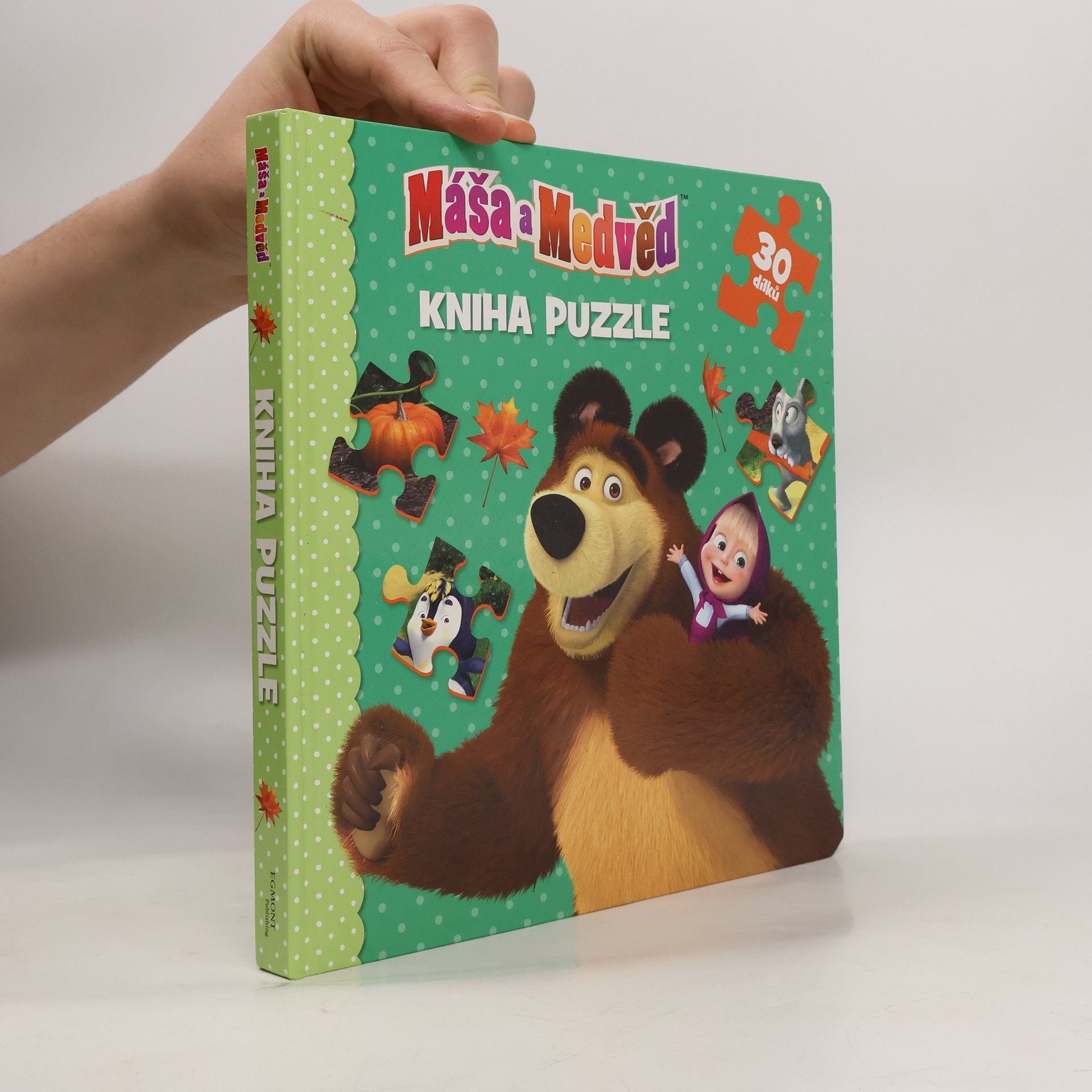Kolektív autorov Máša a medvěd : kniha puzzle Kniha puzzle - Máša a medvěd